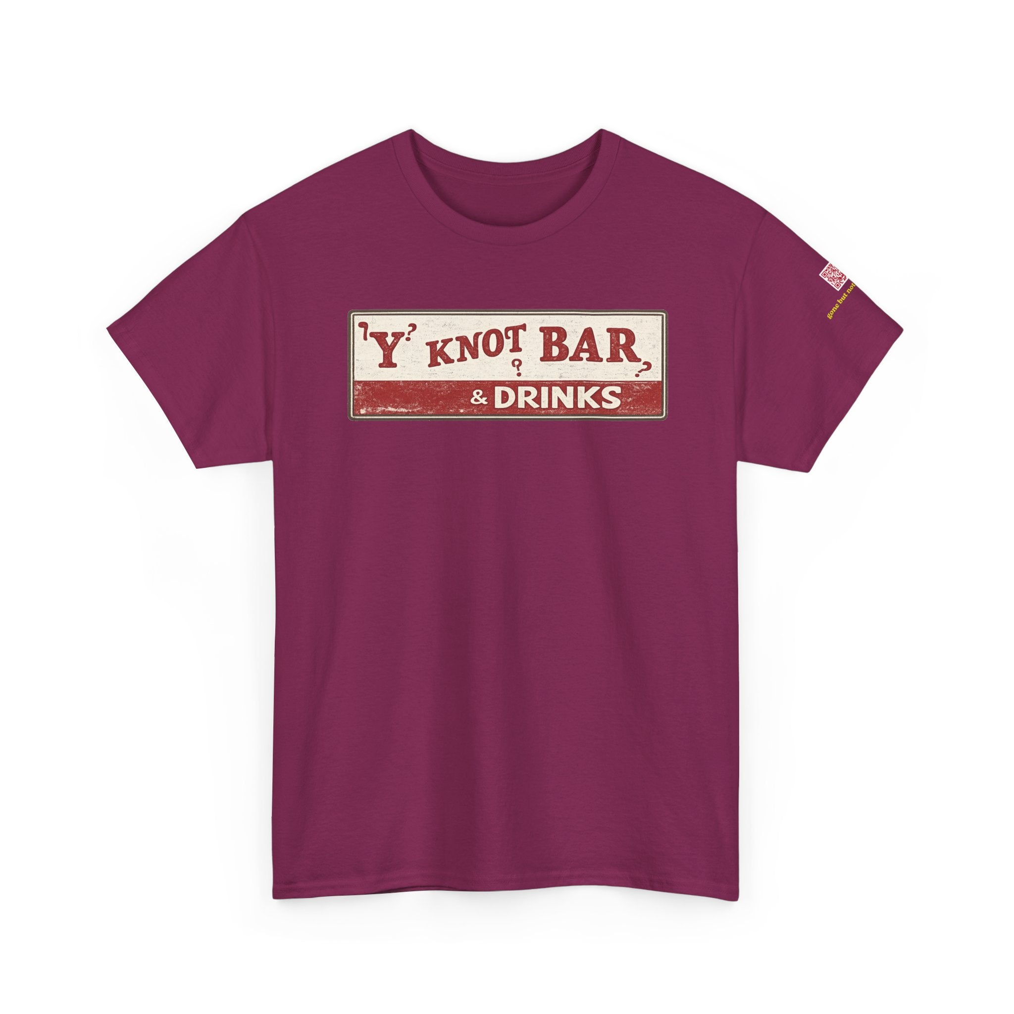Y Not Bar and drinks - vintage Denver gear
