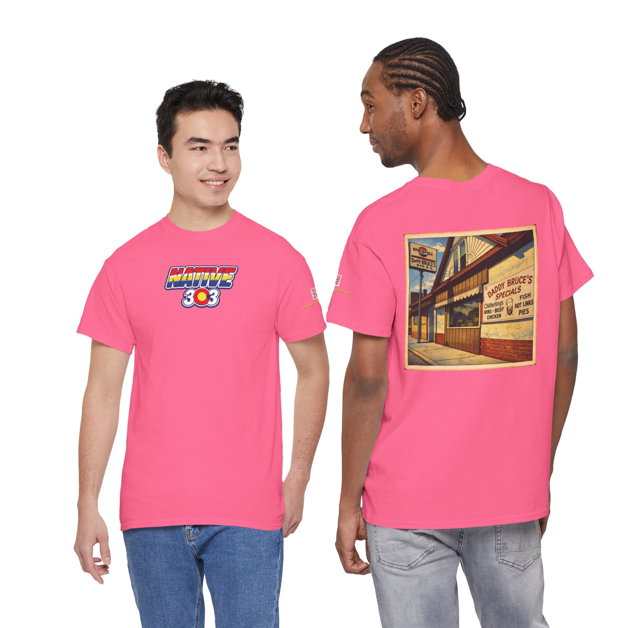 DADDY BRUCE'S BBQ - vintage Metro Denver gear