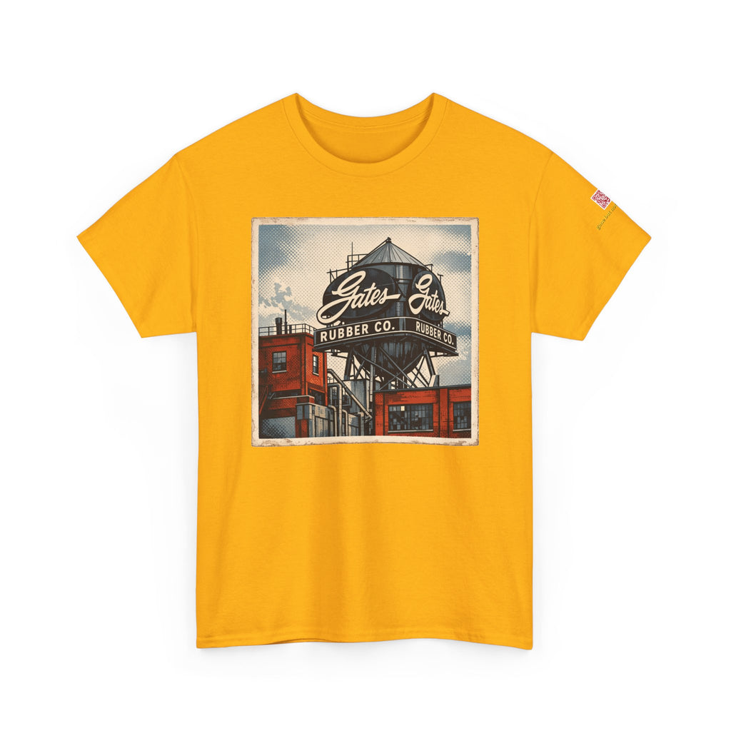 Gates Rubber Company water tower - vintage Denver gear