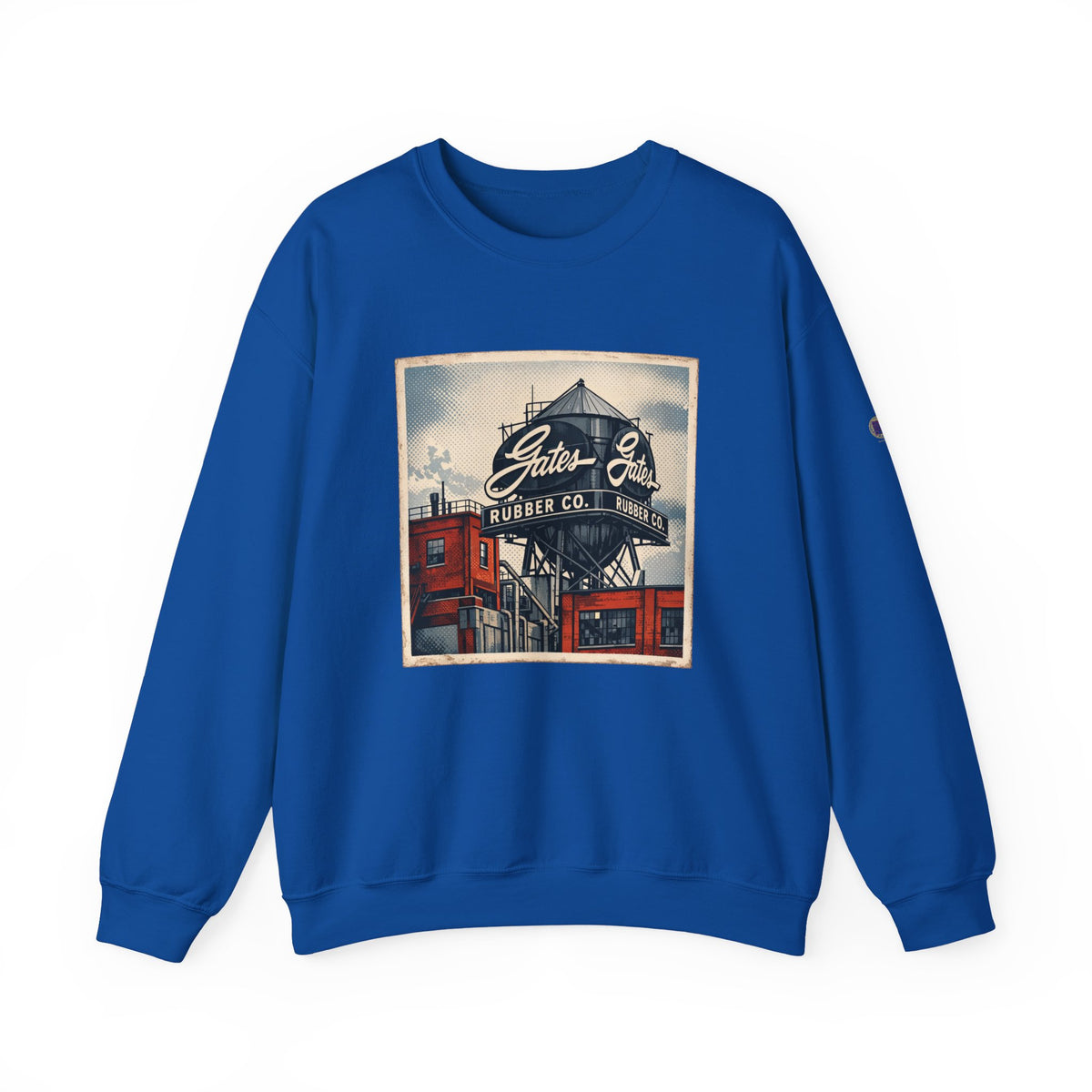 Gate's Rubber Company water tower | Native303 Sweatshirt