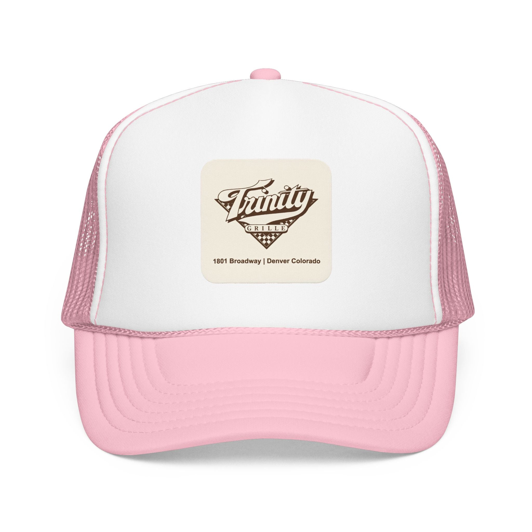 Trinity Grille Trucker Hat — Vintage Sailboat Foam Cap