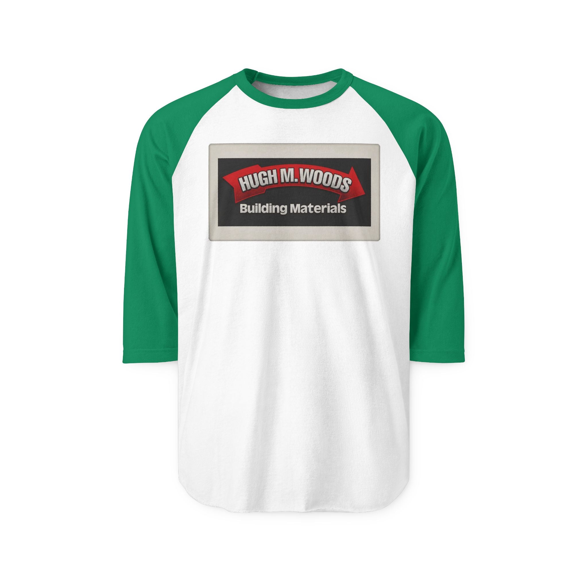 HUGH M WOODS | Retro Baseball Tee