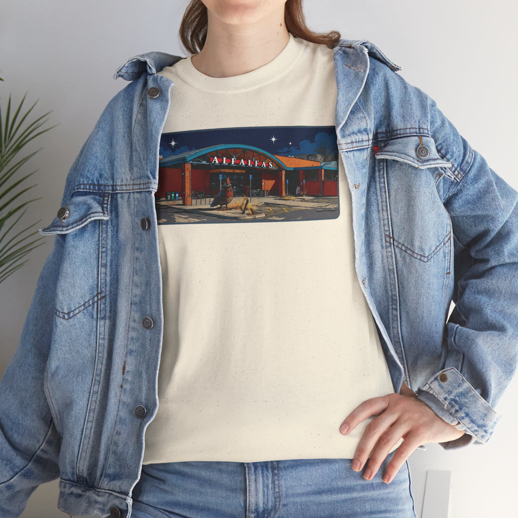 Alfalfa's Grocery Store night scene - vintage Metro Denver gear
