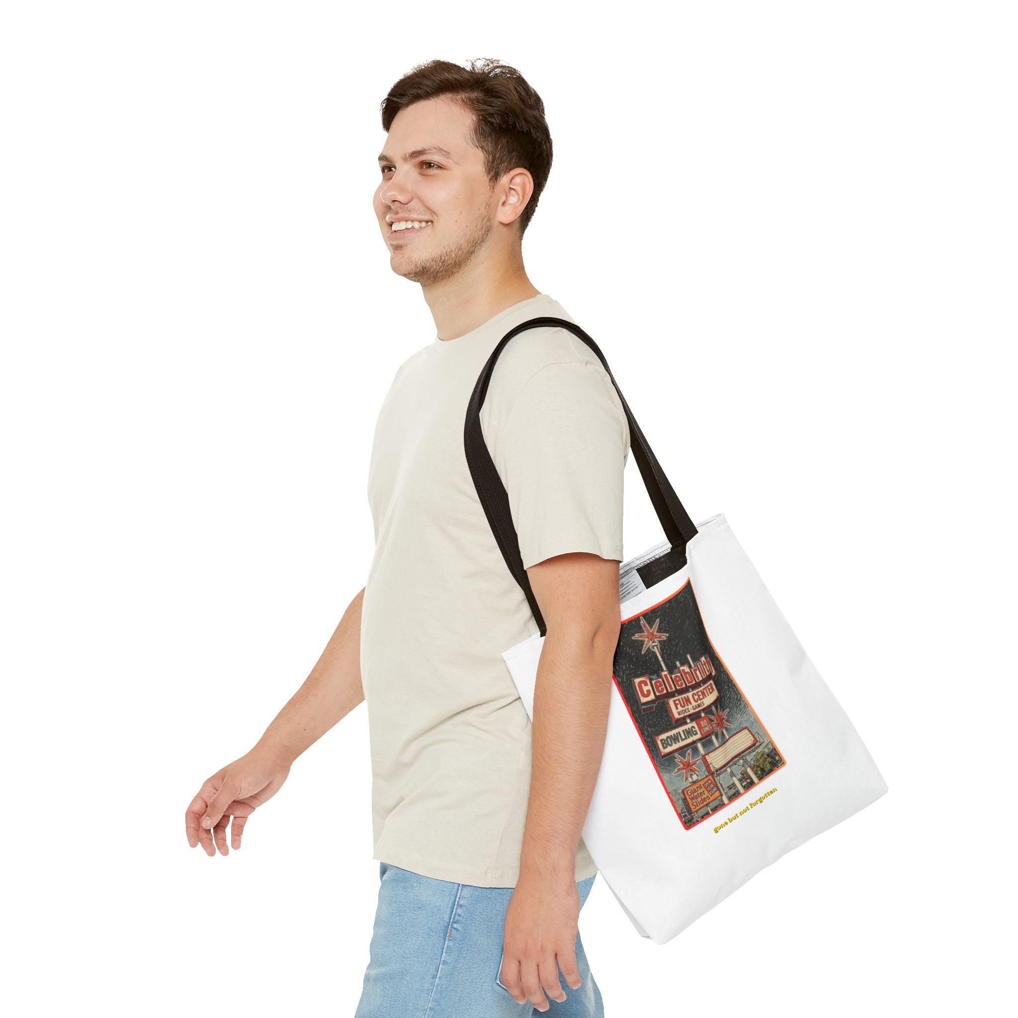 Celebrity Fun Center (pencil drawing) Tote