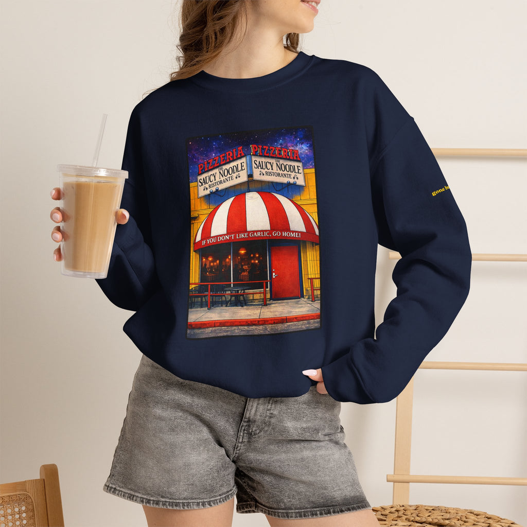 Saucy Noodle Garlic | Native303 Sweatshirt
