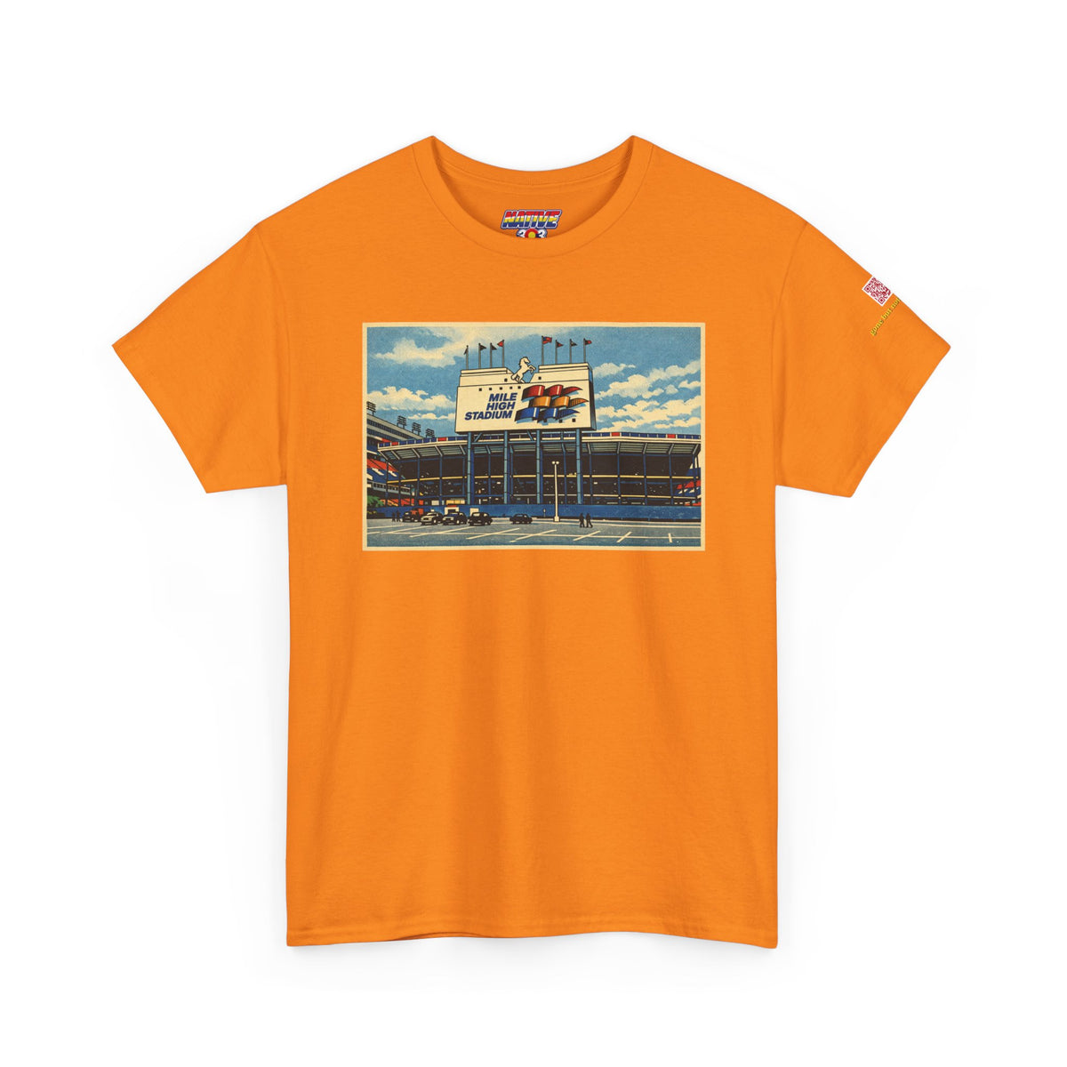 Mile High Stadium - retro pop-art imagining - vintage Denver gear