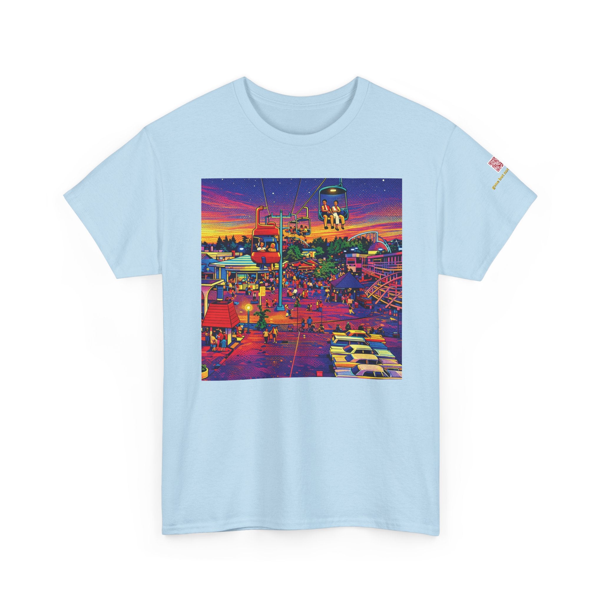 Elitchs neon pop art - vintage Denver gear