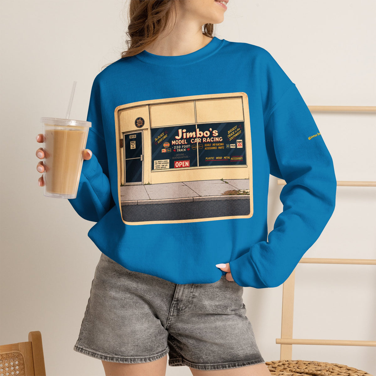 Jimbo’s Slot Car racing | Native303 Sweatshirt