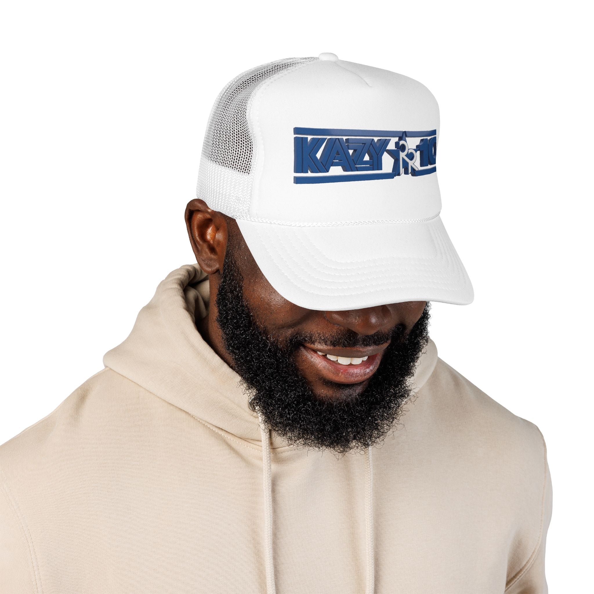 KAZY Trucker Hat — Vintage Sailboat Foam Cap