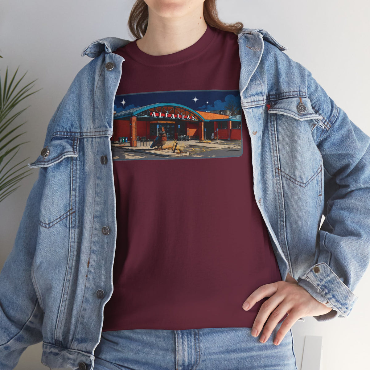 Alfalfa's Grocery Store night scene - vintage Metro Denver gear