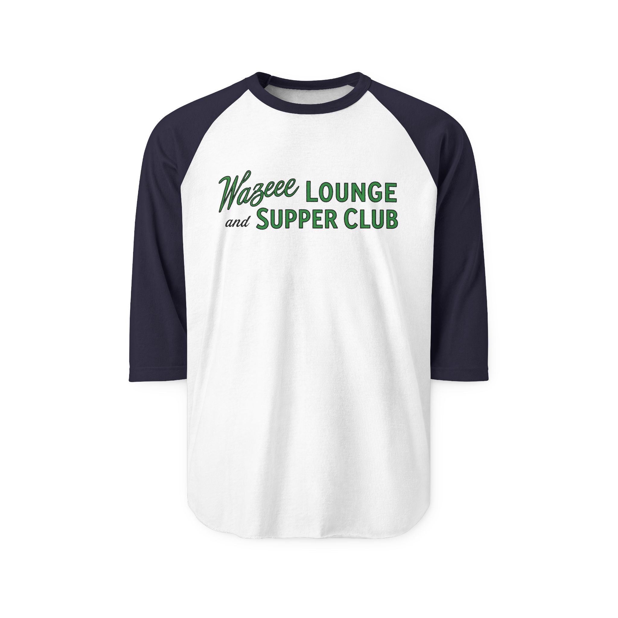 WAZEE LOUNGE AND SUPPER CLUB | Retro Baseball Tee