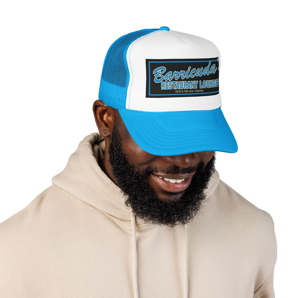Barricuda's Trucker Hat — Vintage Sailboat Foam Cap