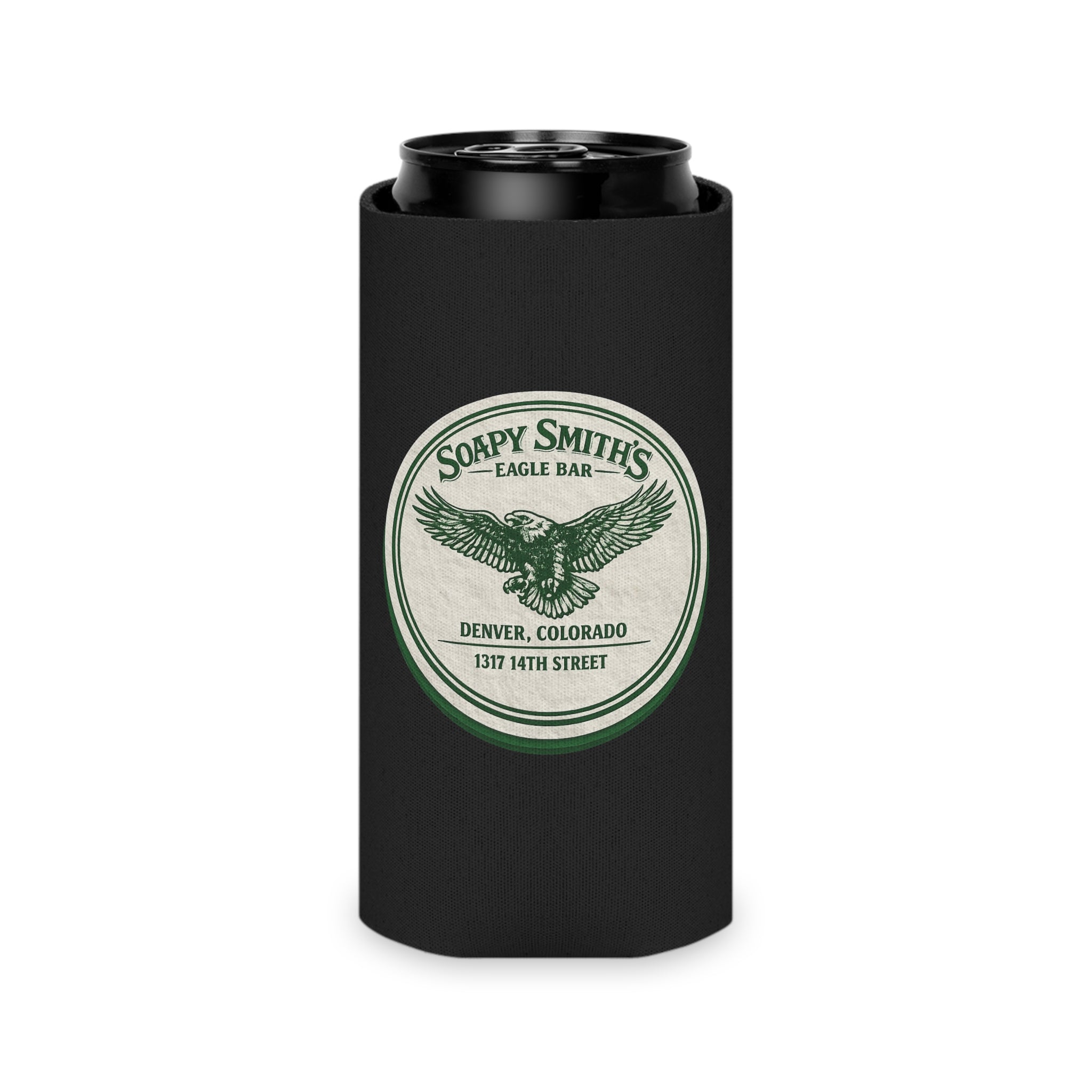 Soapy Smith's Can Cooler —  Native303 Vintage Denver