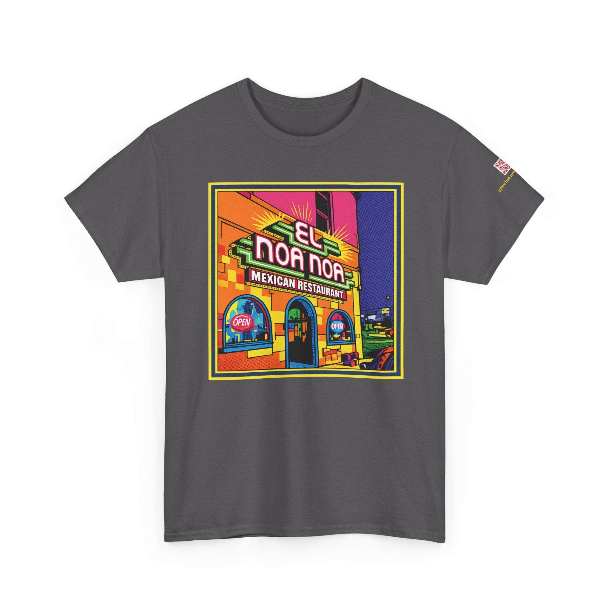 El Noa Noa -neon- Mexican restaurant - vintage Denver gear
