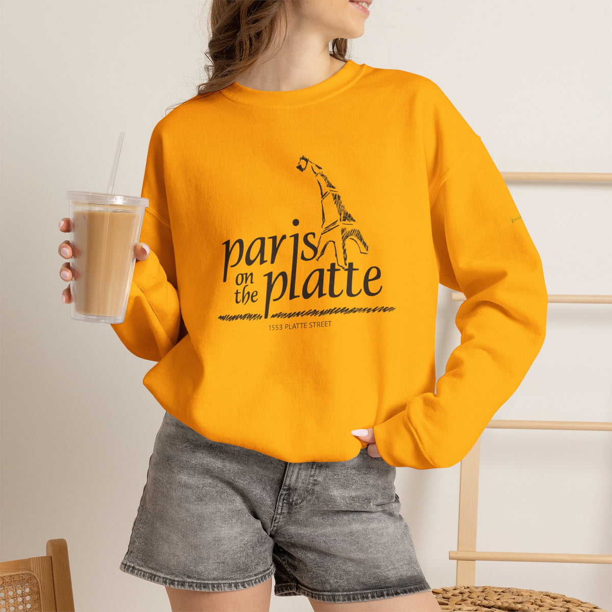 Paris on the Platte logo | Native303 Sweatshirt