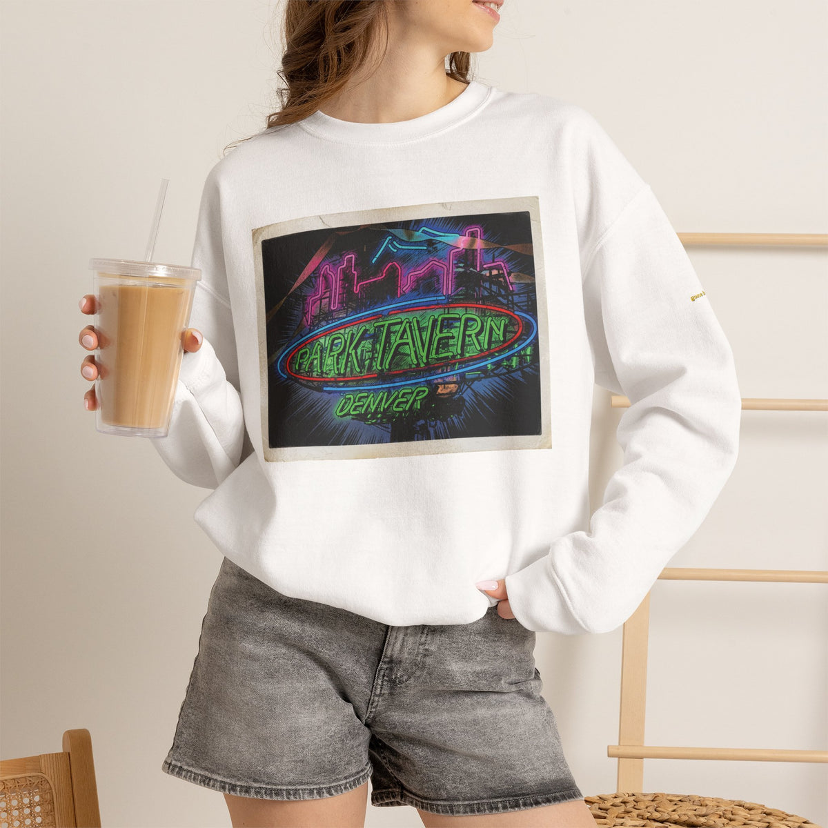 Park Tavern neon sign | Native303 Sweatshirt