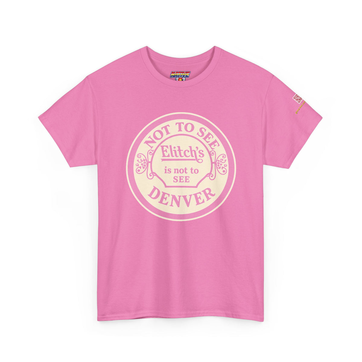 Elitch Gardens PINK - vintage Denver gear