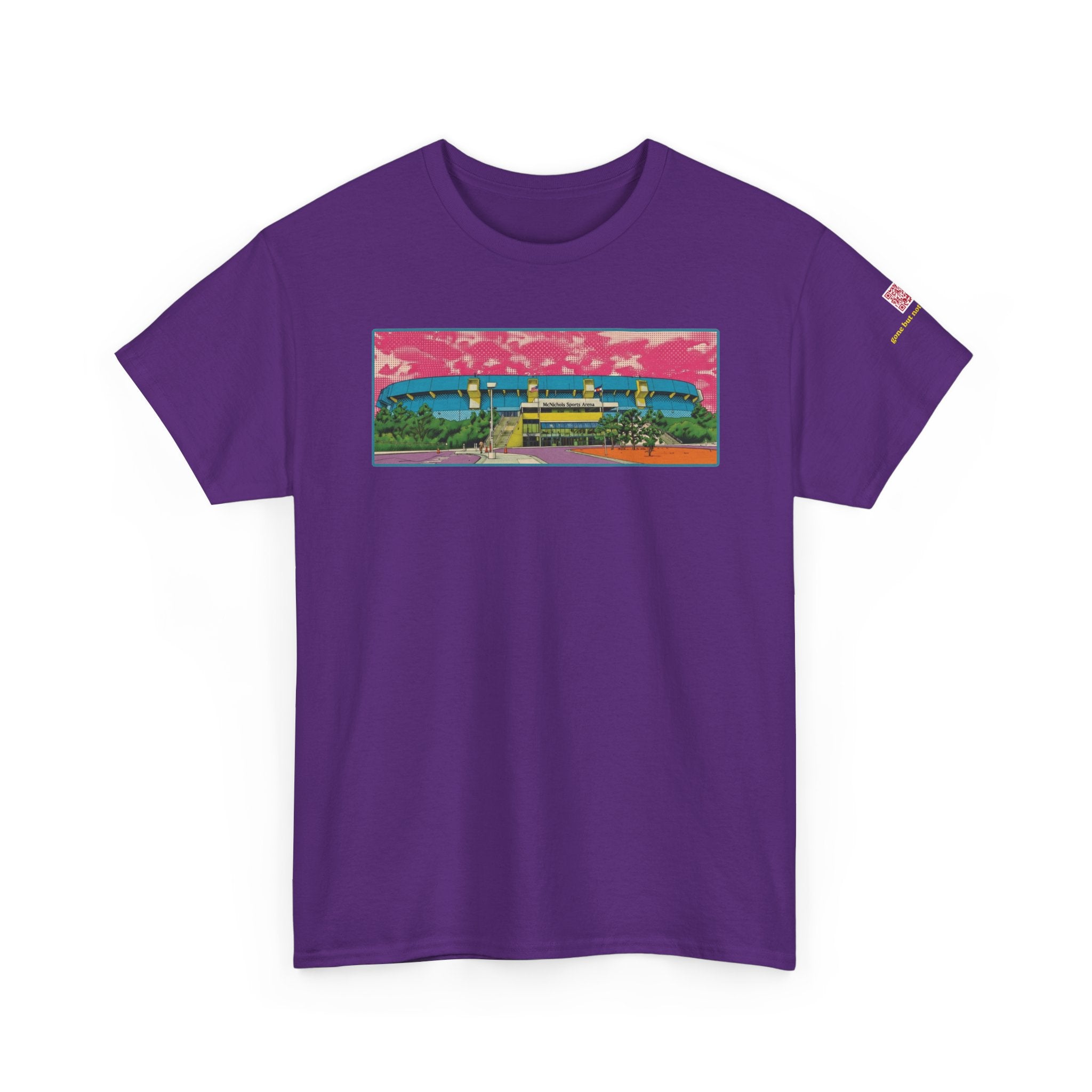 McNichols Arena - retro pop-art imagining - vintage Denver gear