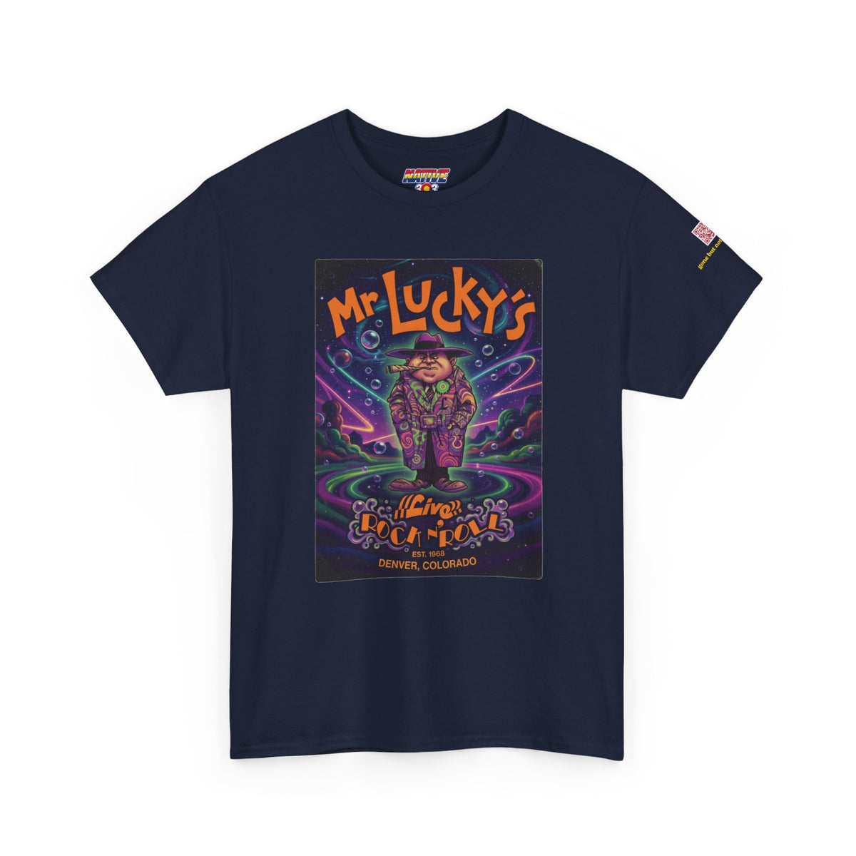 Mr Luckys black light acid trip - vintage Metro Denver gear