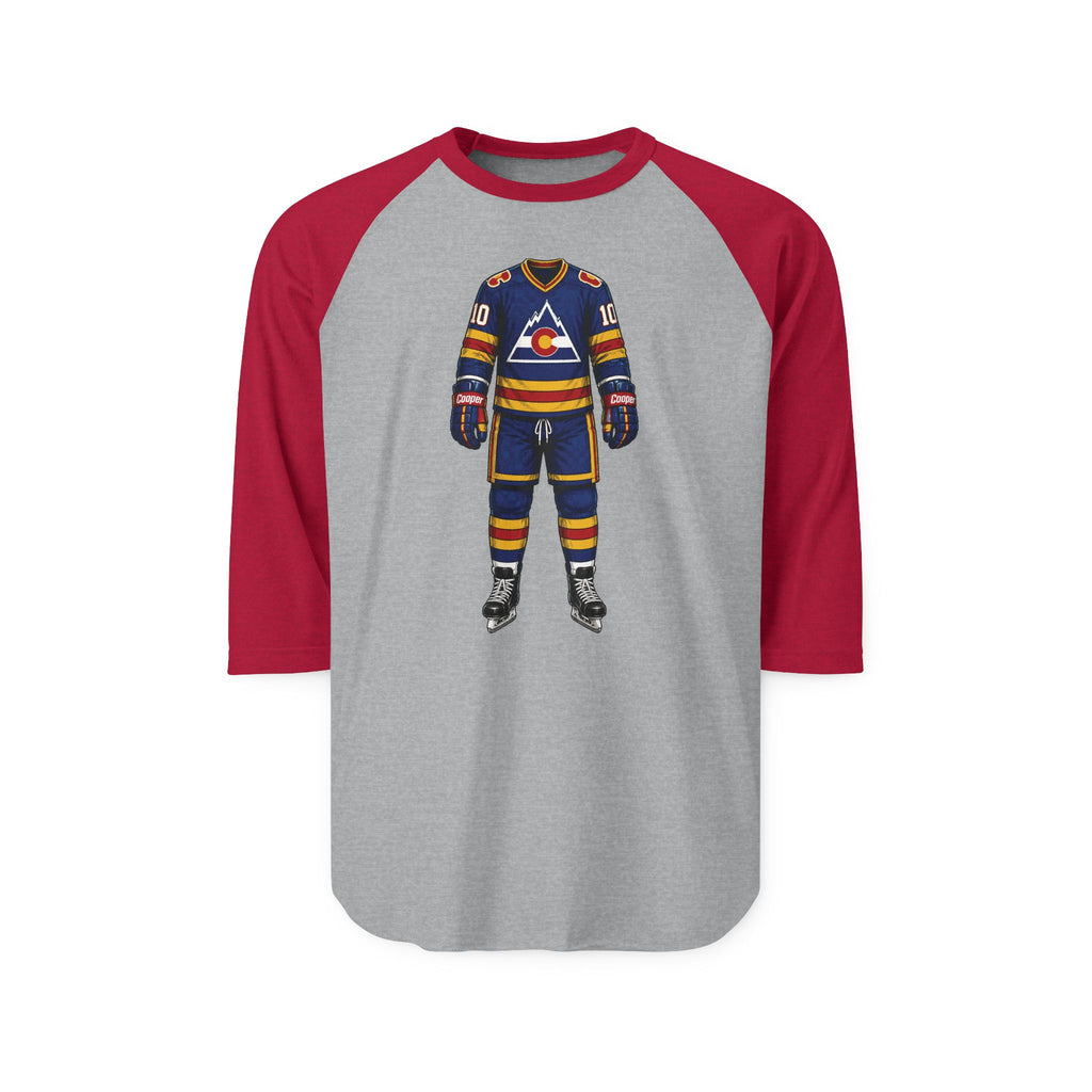ROCKY HOCKEY | Vintge Denver Retro Baseball Tee