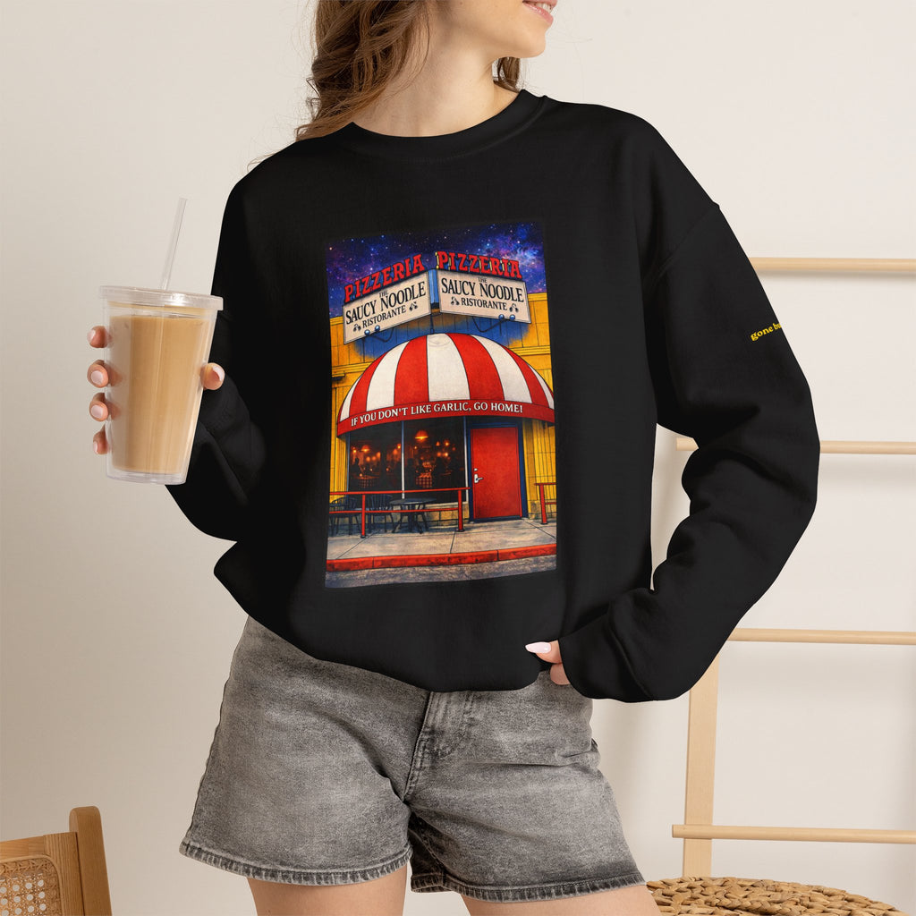 Saucy Noodle Garlic | Native303 Sweatshirt