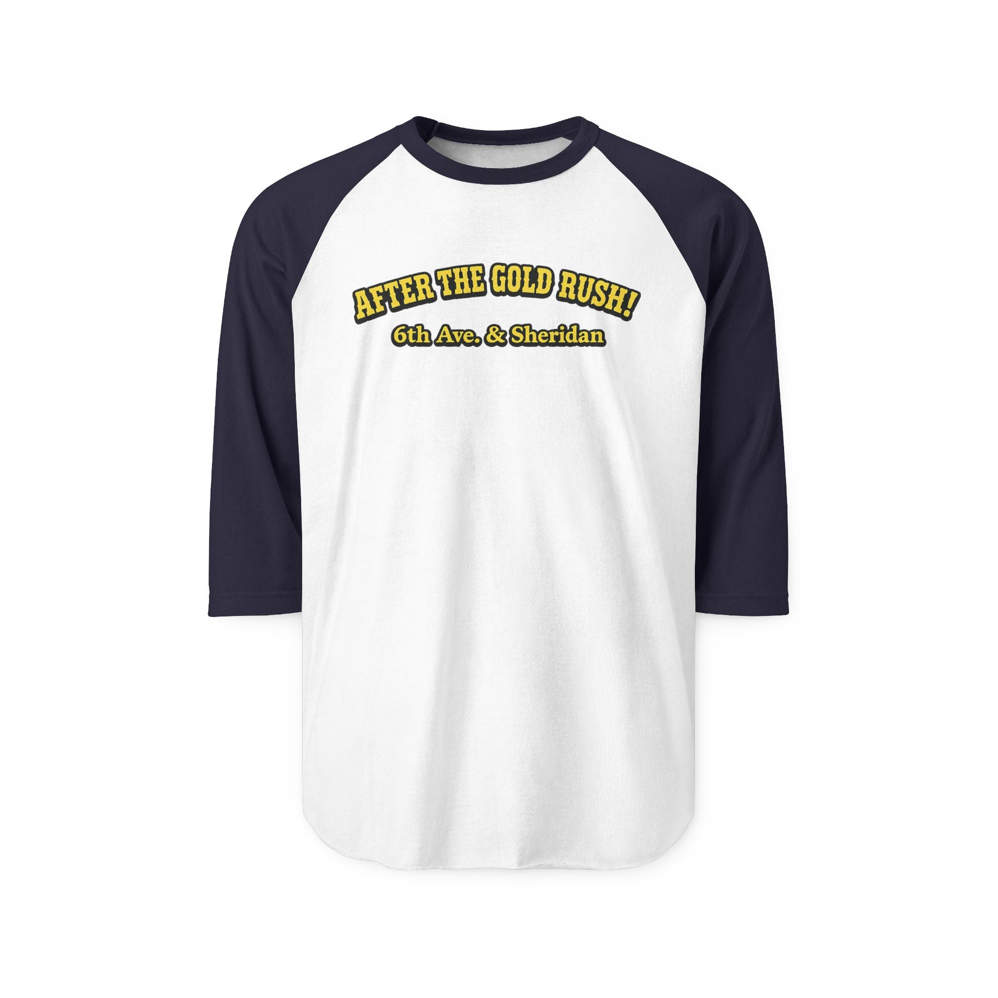 AFTER THE GOLD RUSH | Retro Baseball Tee