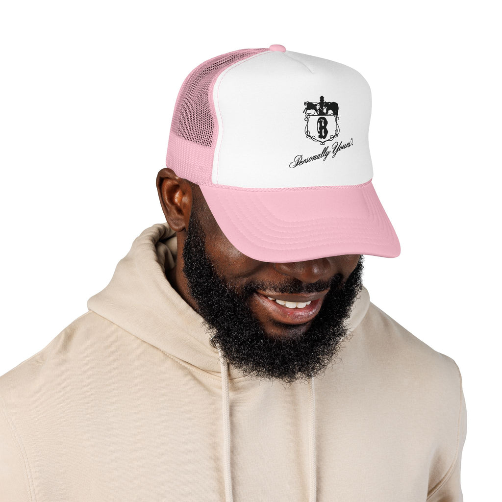 Broker Restaurant Trucker Hat — Vintage Sailboat Foam Cap