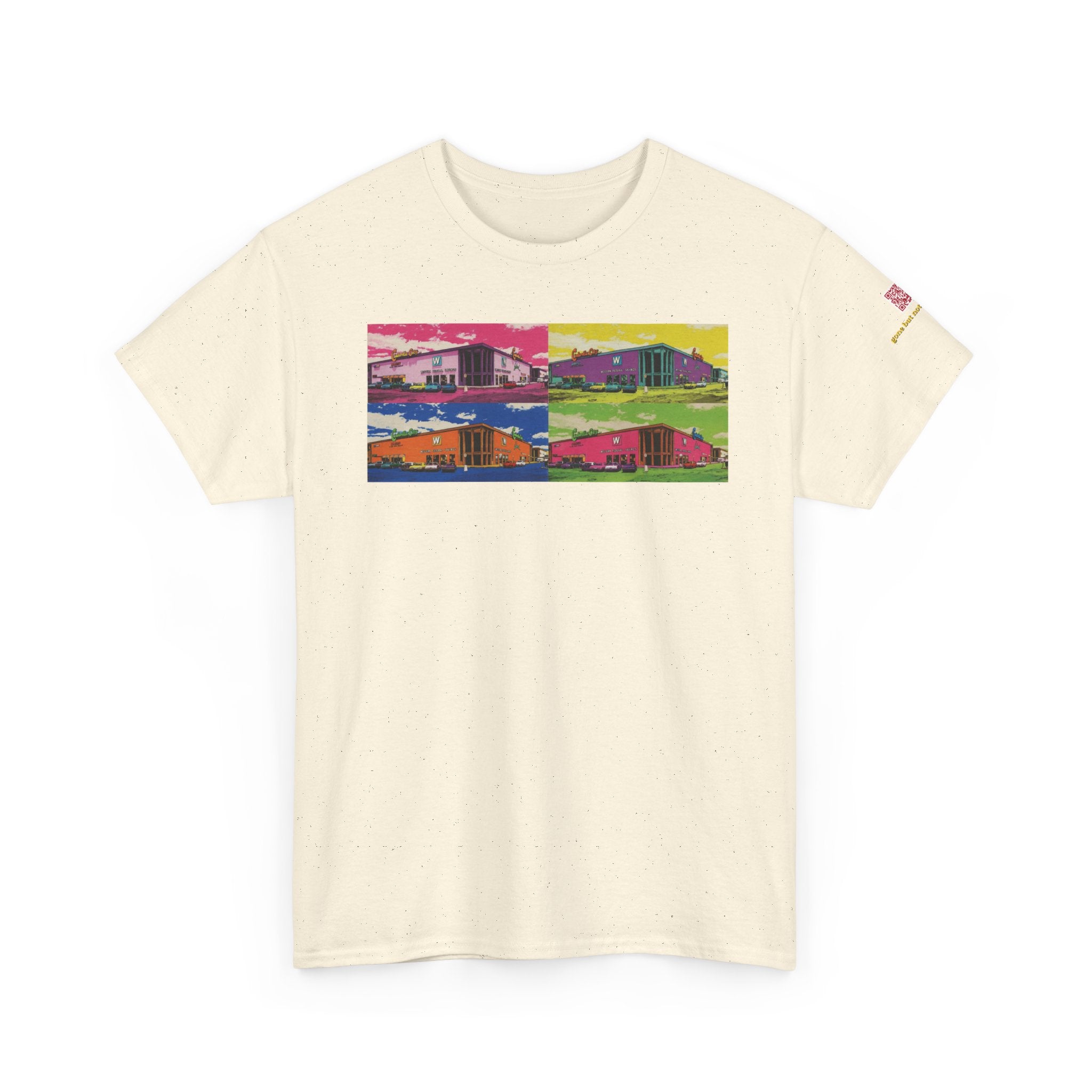 Cinderella City pop-art collage - vintage Denver gear
