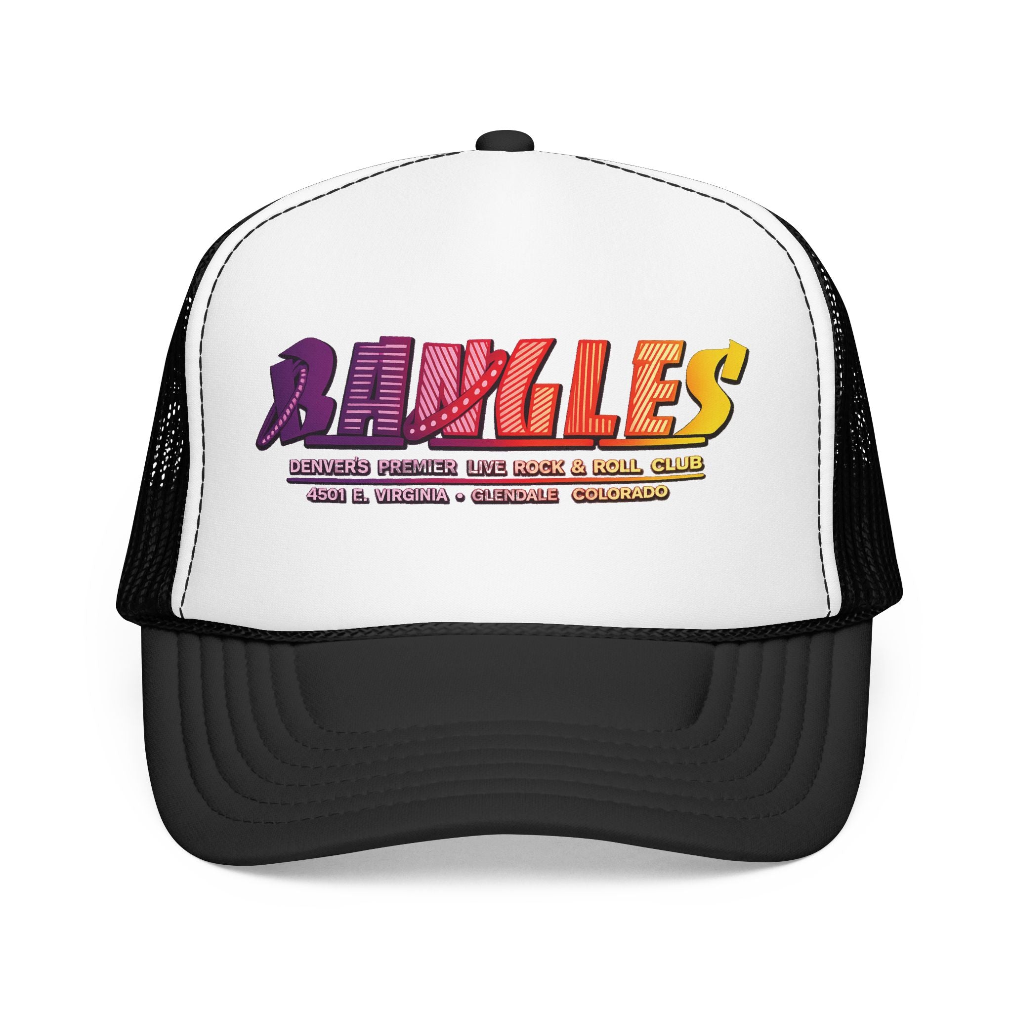 BANGLES Trucker Hat — Vintage Sailboat Foam Cap