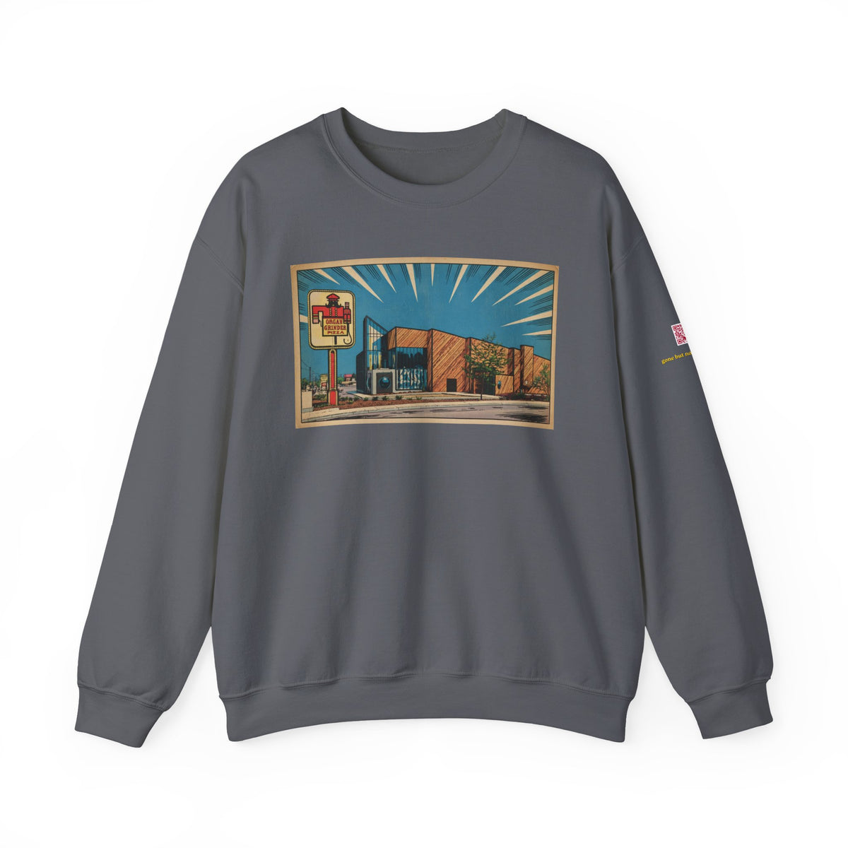Organ Grinder - comics style | Native303 Sweatshirt
