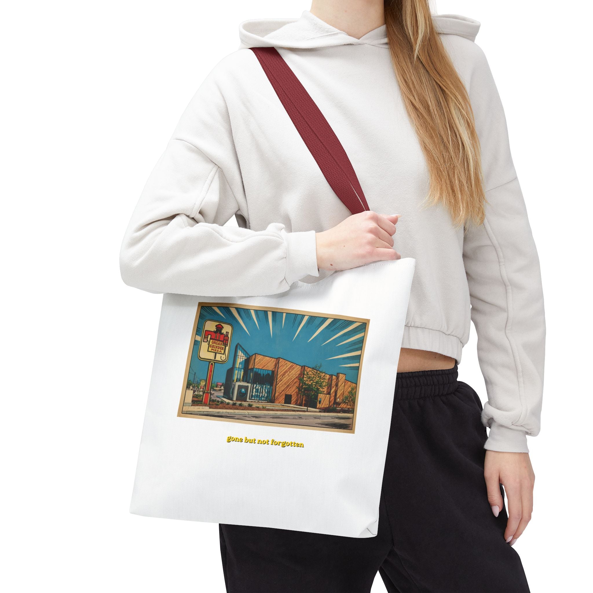 Organ Grinder (comic style) Tote
