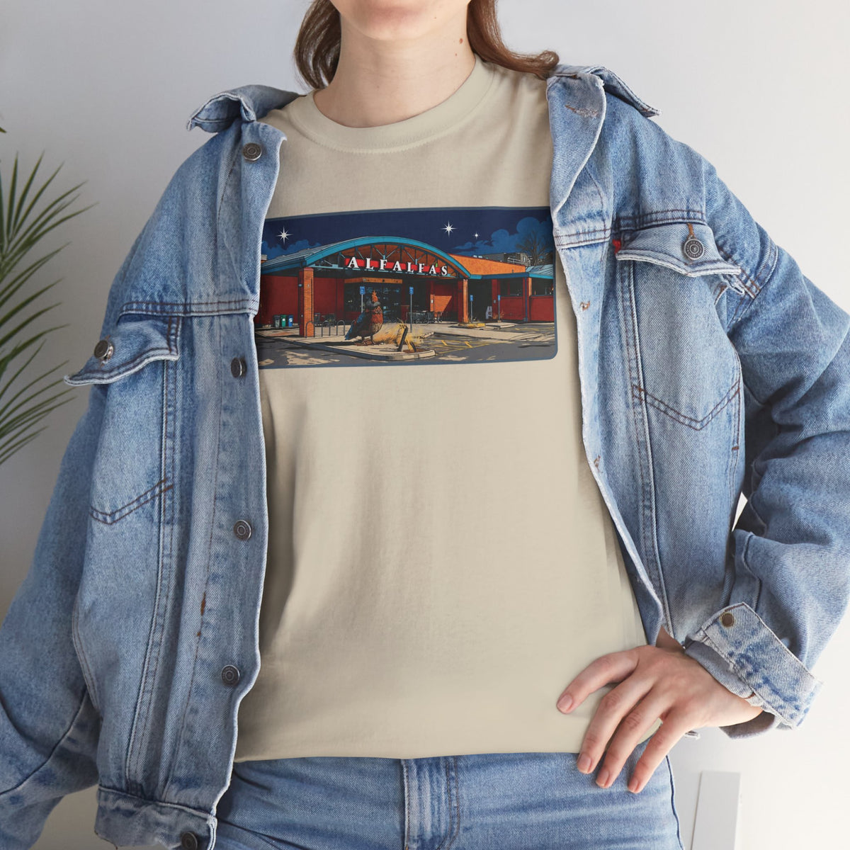 Alfalfa's Grocery Store night scene - vintage Metro Denver gear
