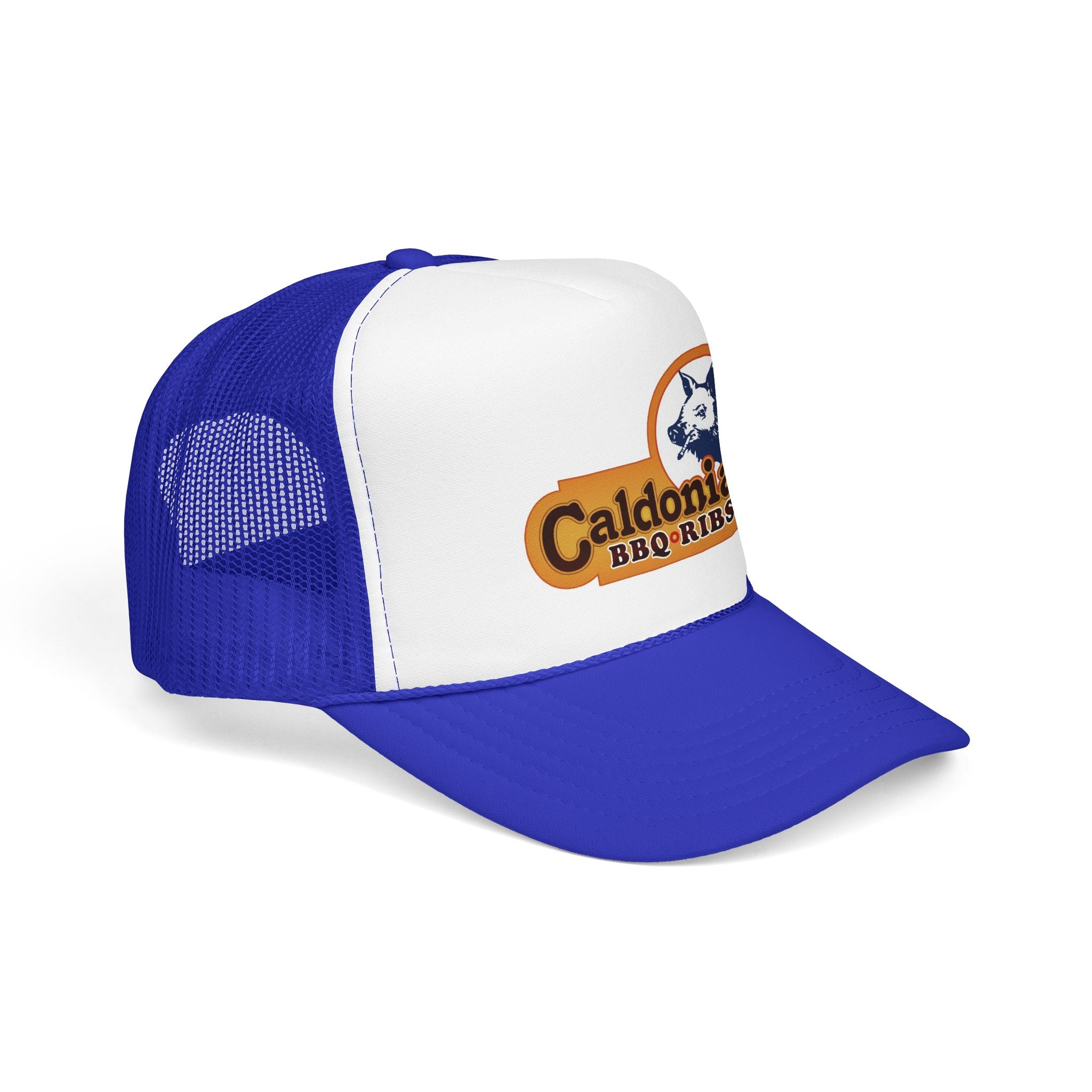 Caldonia's color Trucker Hat — Vintage Sailboat Foam Cap