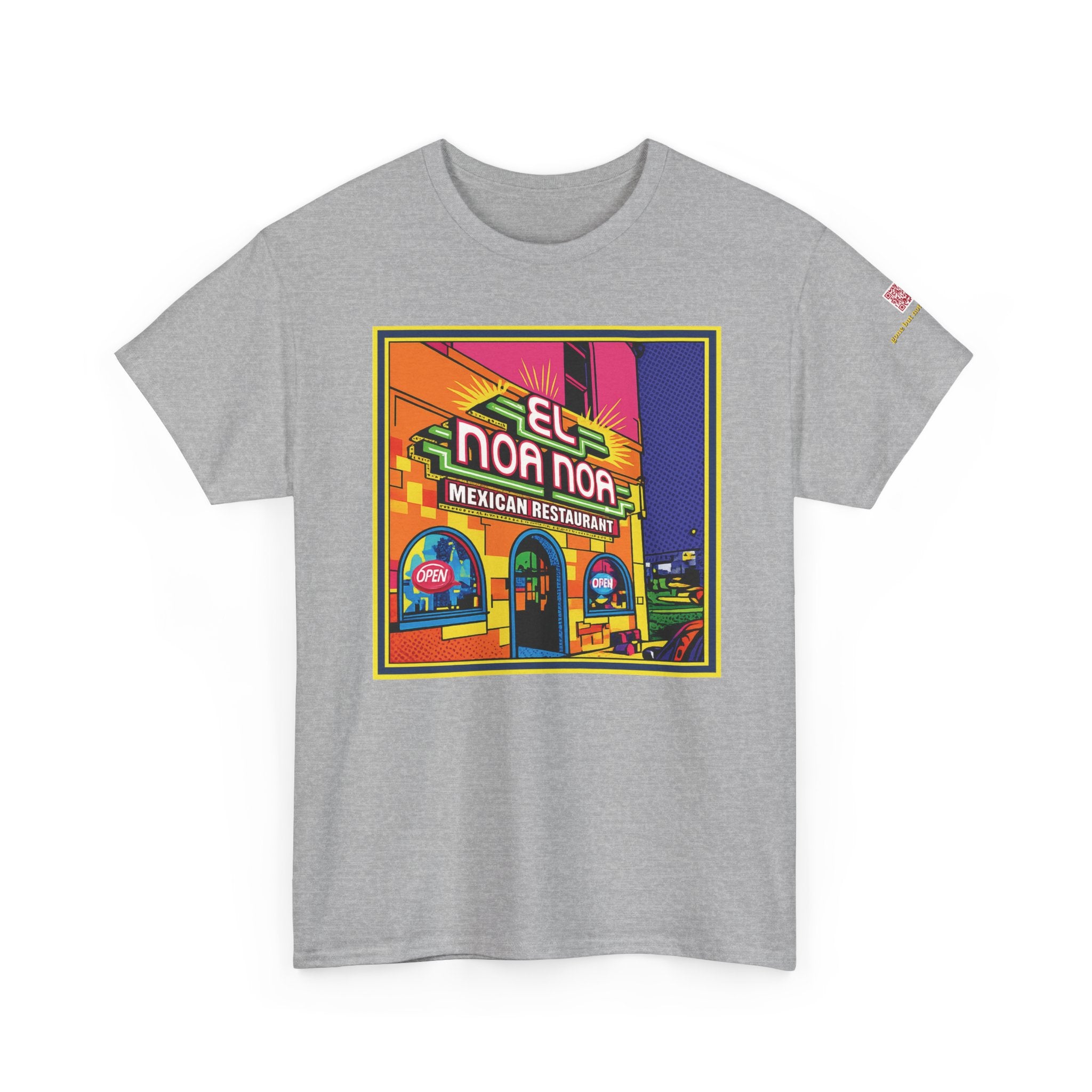 El Noa Noa -neon- Mexican restaurant - vintage Denver gear
