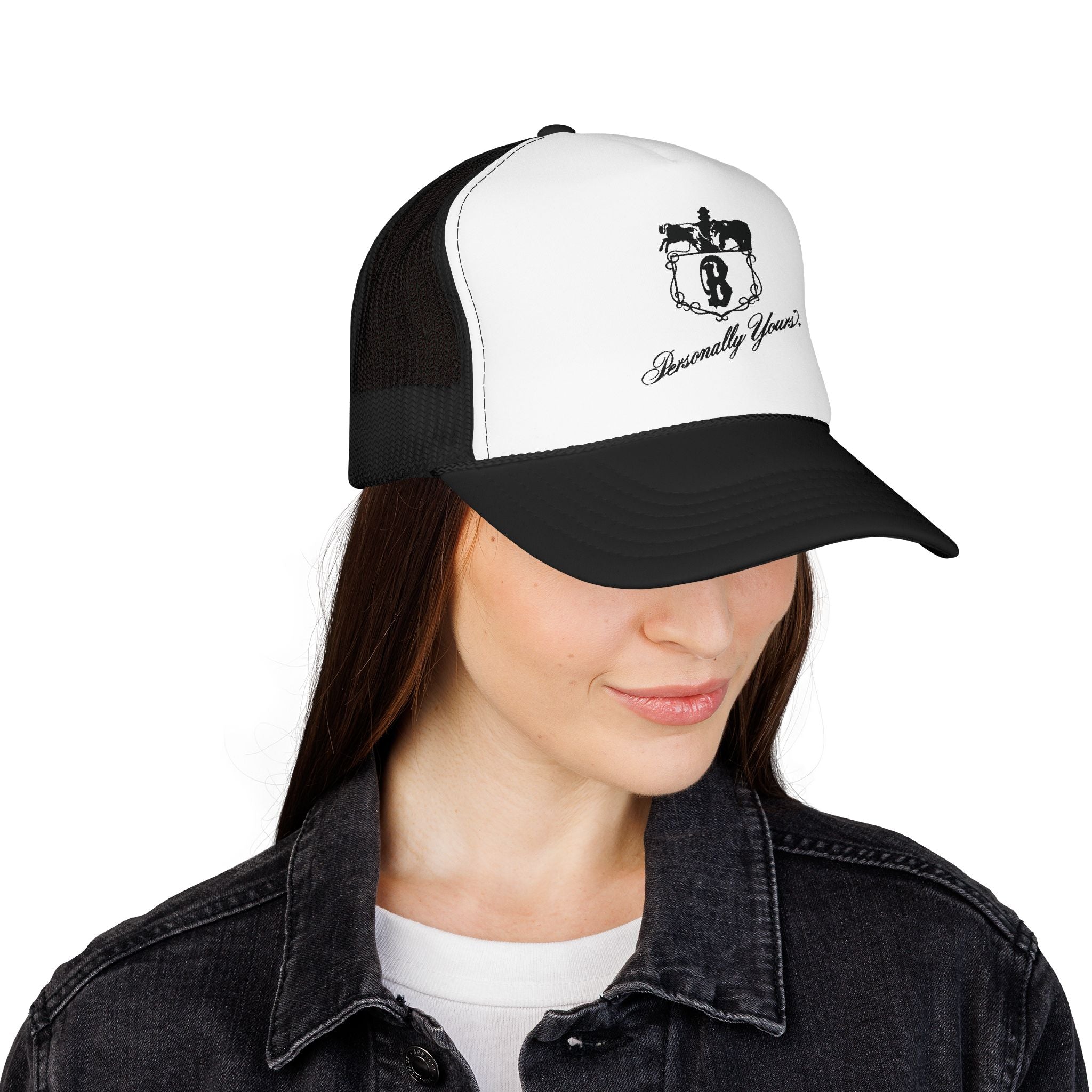 Broker Restaurant Trucker Hat — Vintage Sailboat Foam Cap