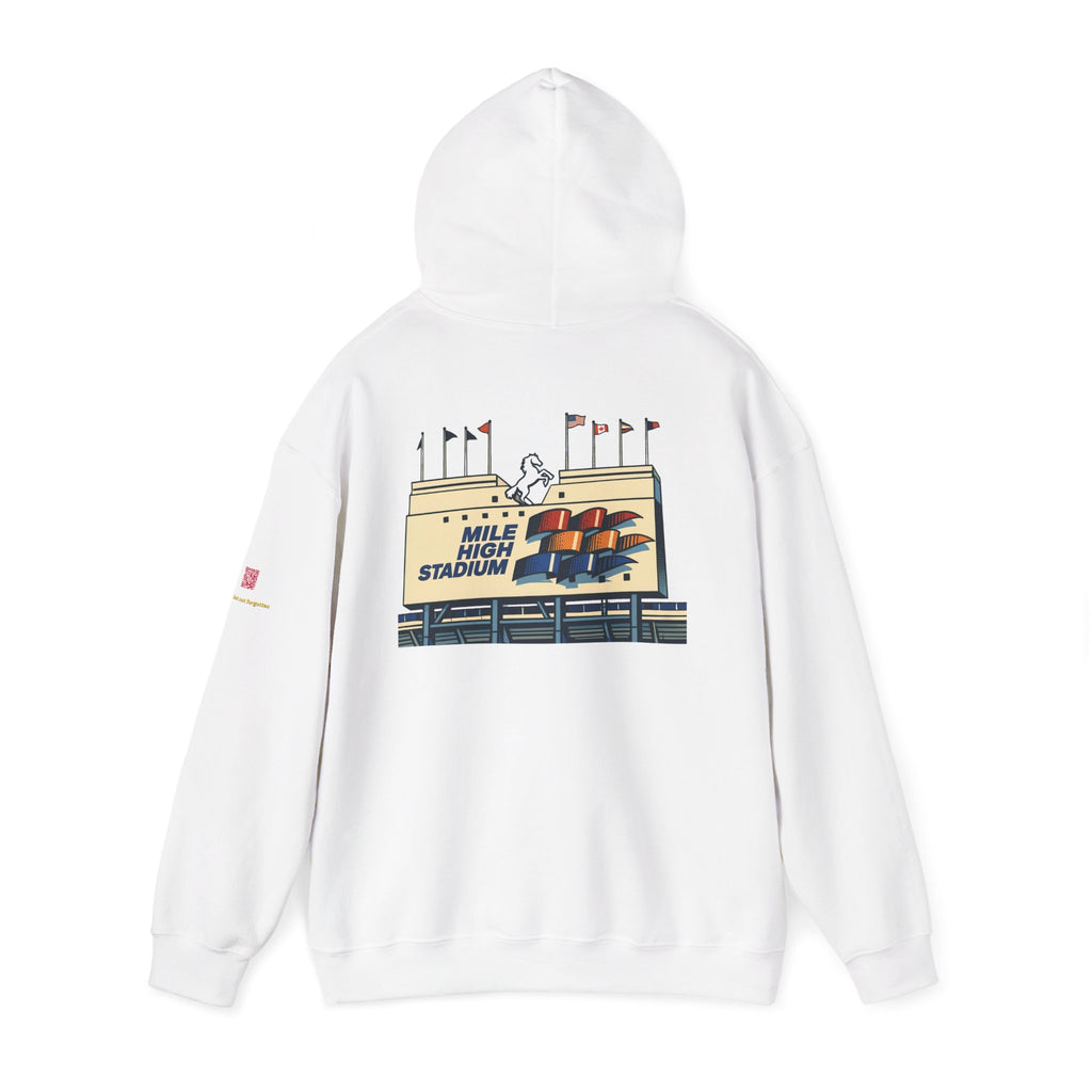 MILE HIGH STADIUM | Unisex Heavy Blend™ Hooded Sweatshirt