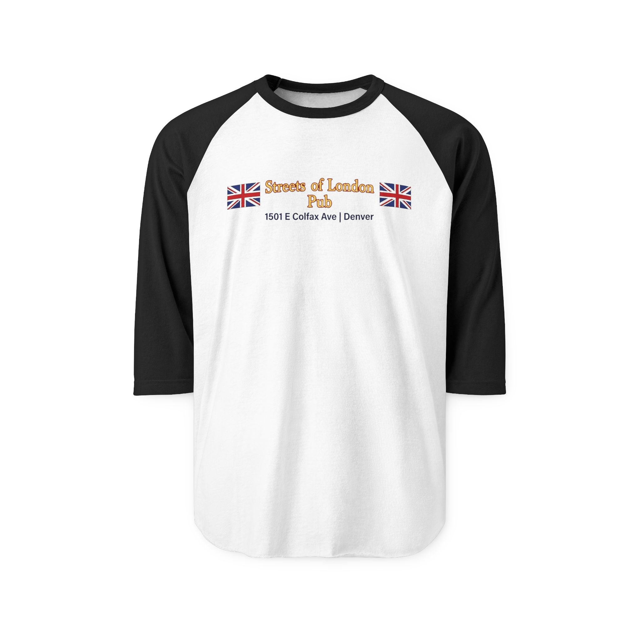 STREETS OF LONDON PUB | Vintage Denver Retro Baseball Tee