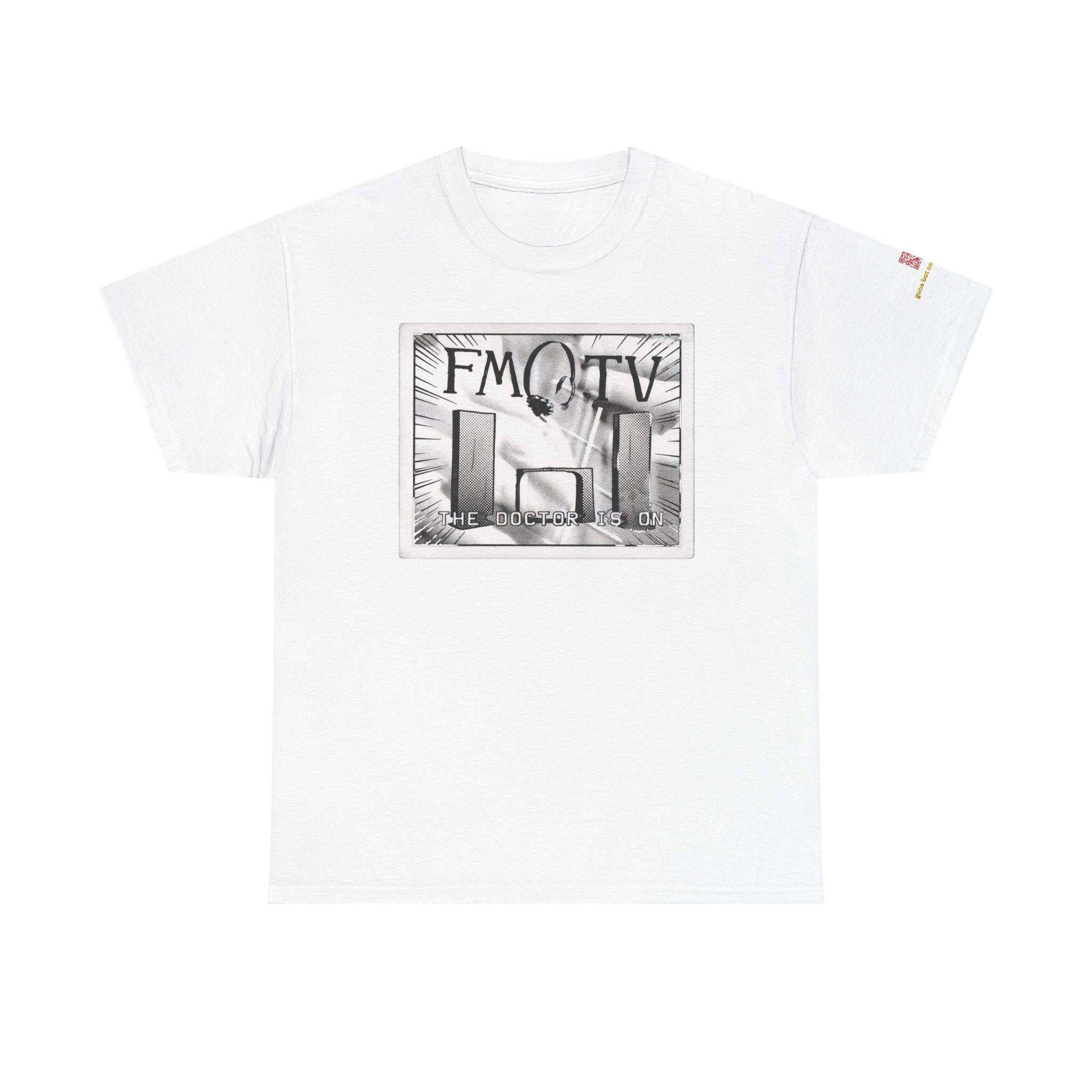 FM/TV (B/W comic style) - vintage Denver gear