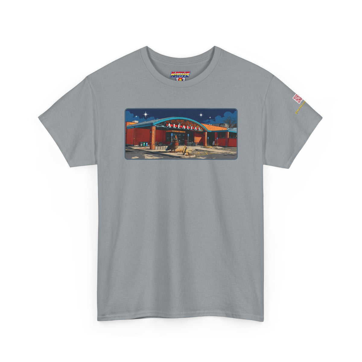 Alfalfa's Grocery Store night scene - vintage Metro Denver gear