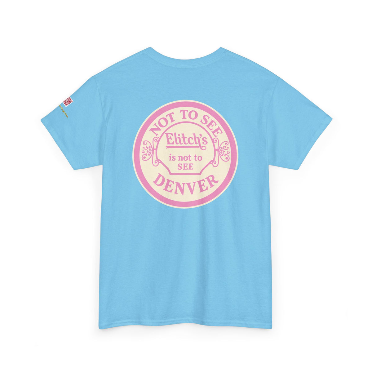 ELITCH GARDENS PINK - vintage Colorado gear