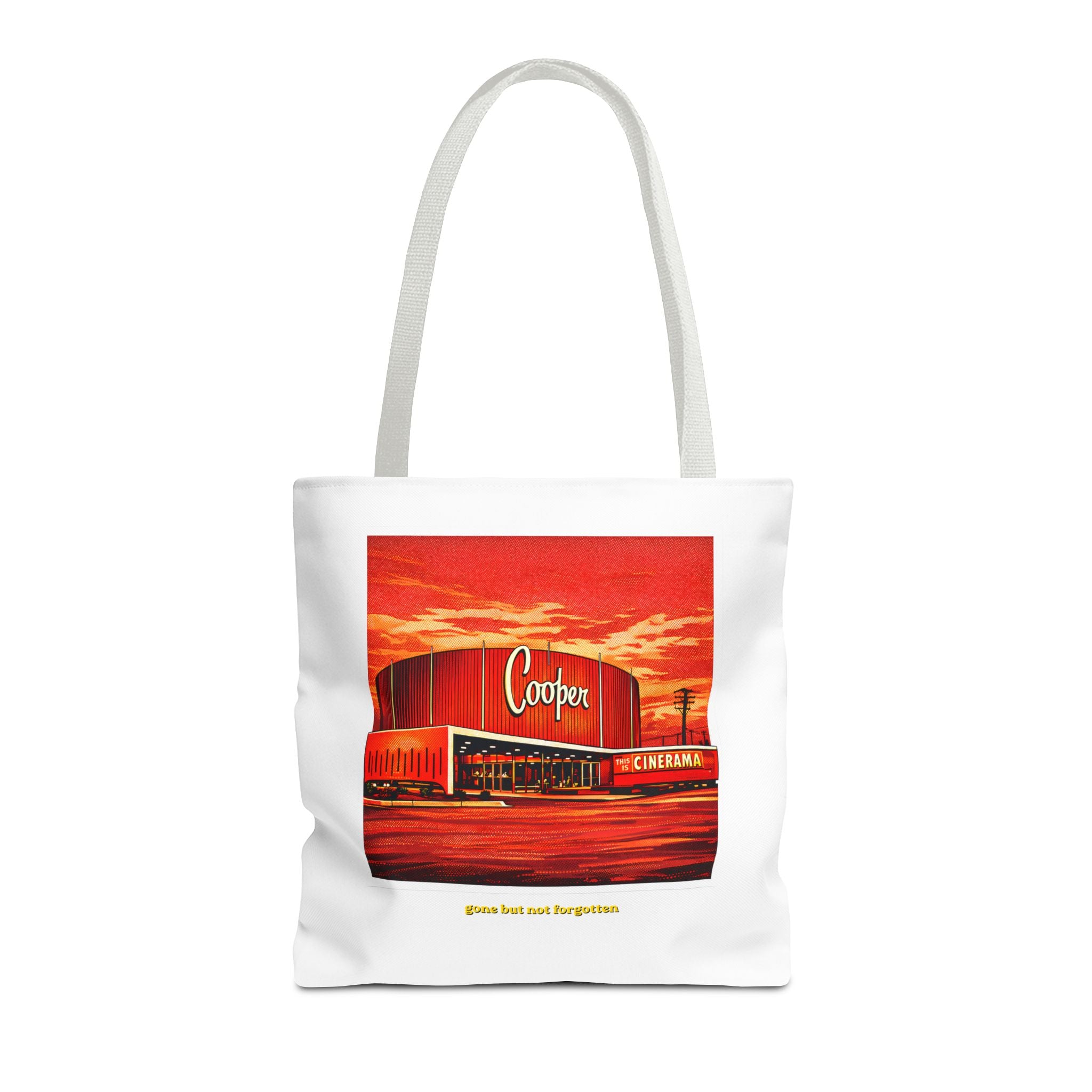 Cooper Theater (comic pop style) Tote