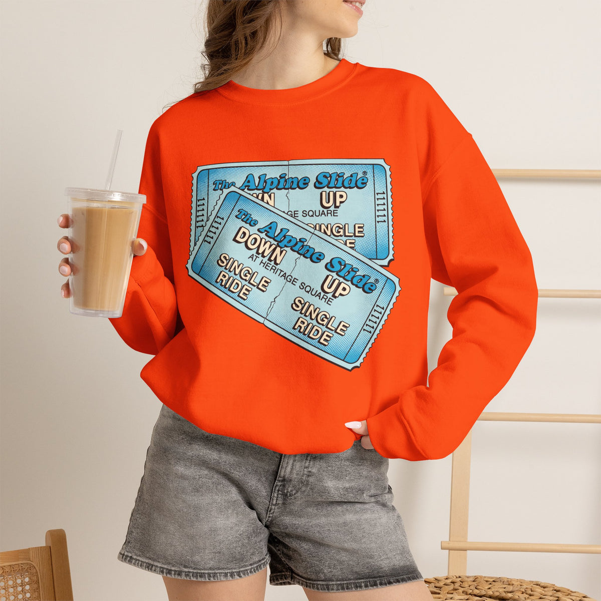 Alpine Slide at Heritage Square | Native303 Sweatshirt