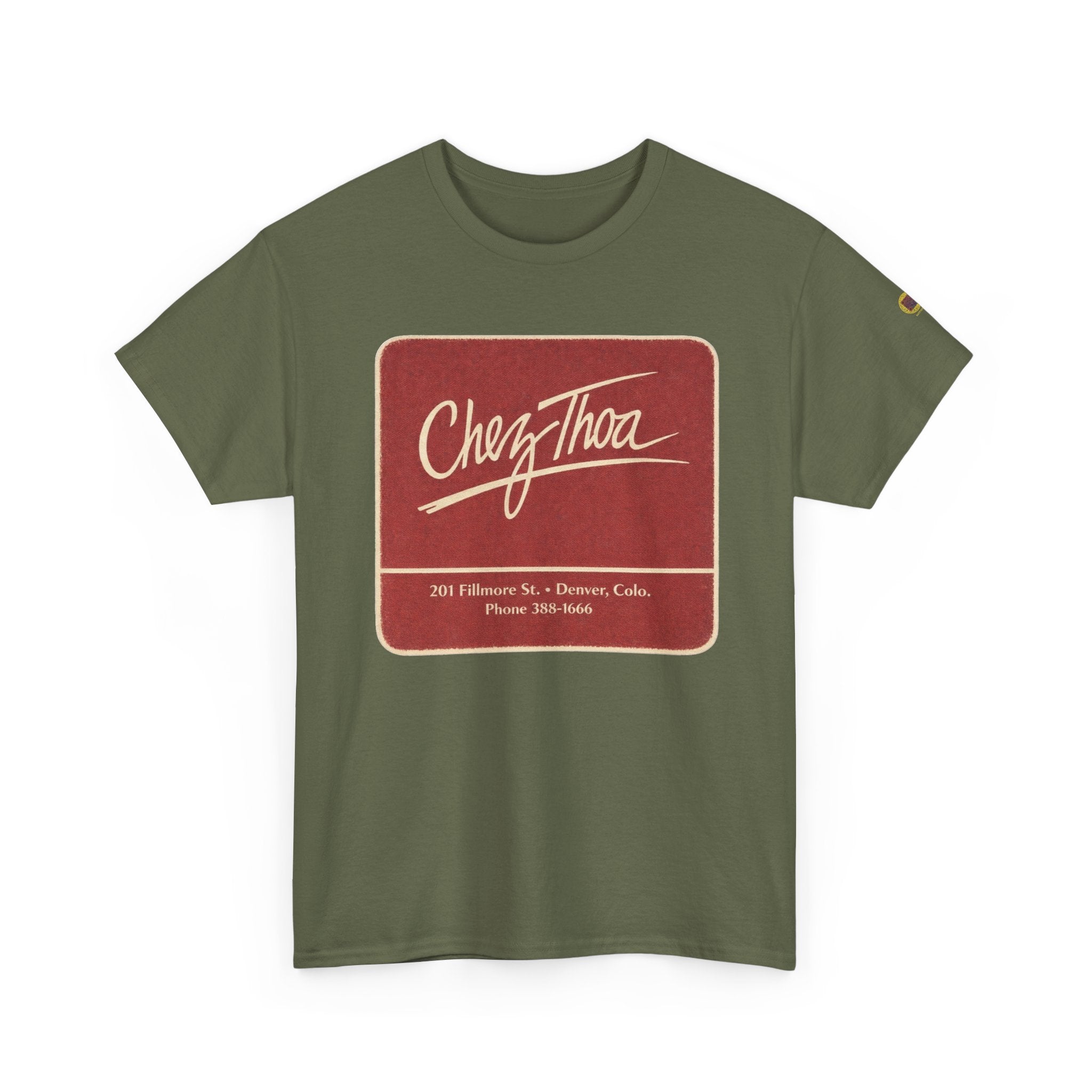Chez Thoa restaurant - vintage Denver gear