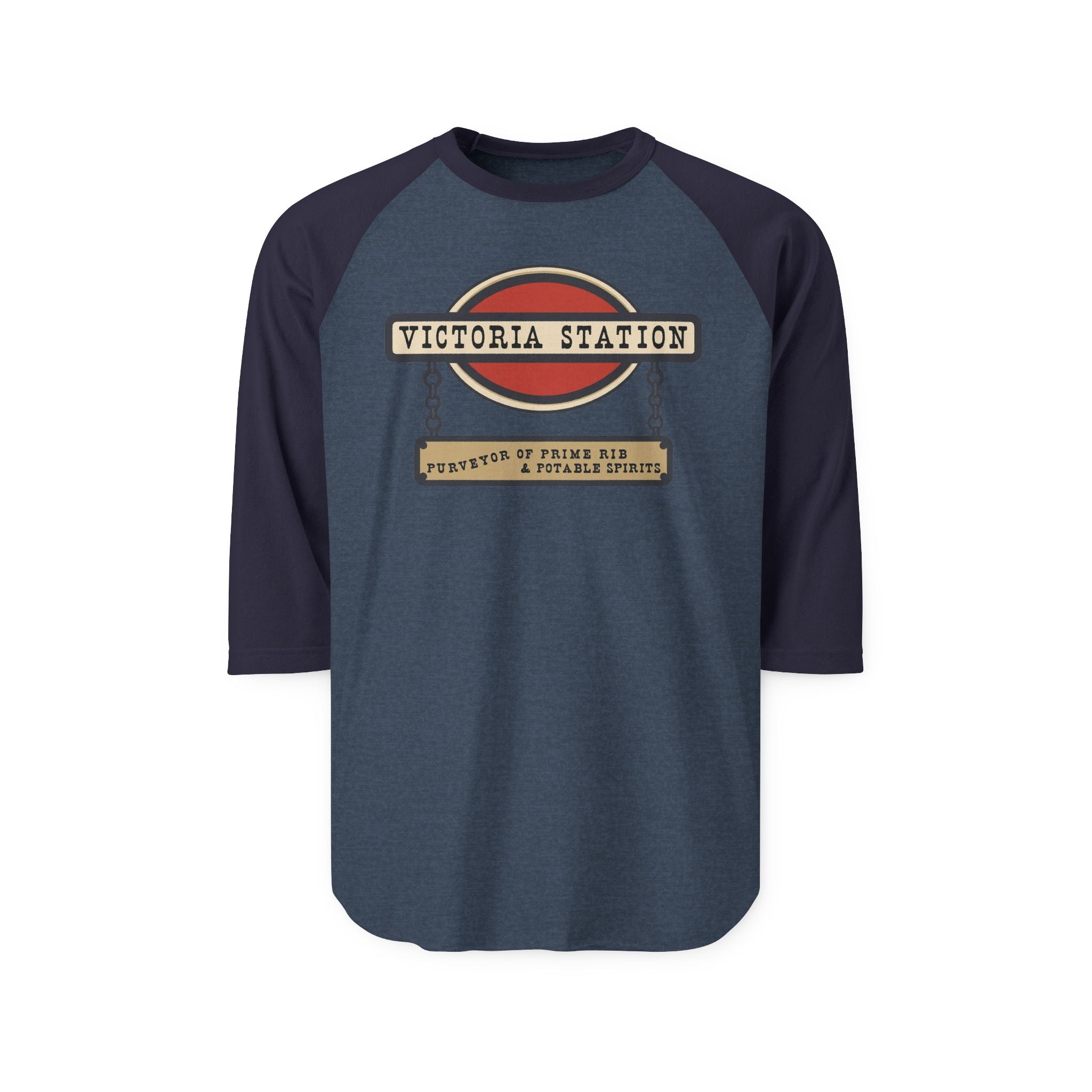 VICTORIA STATION | Retro Baseball Tee