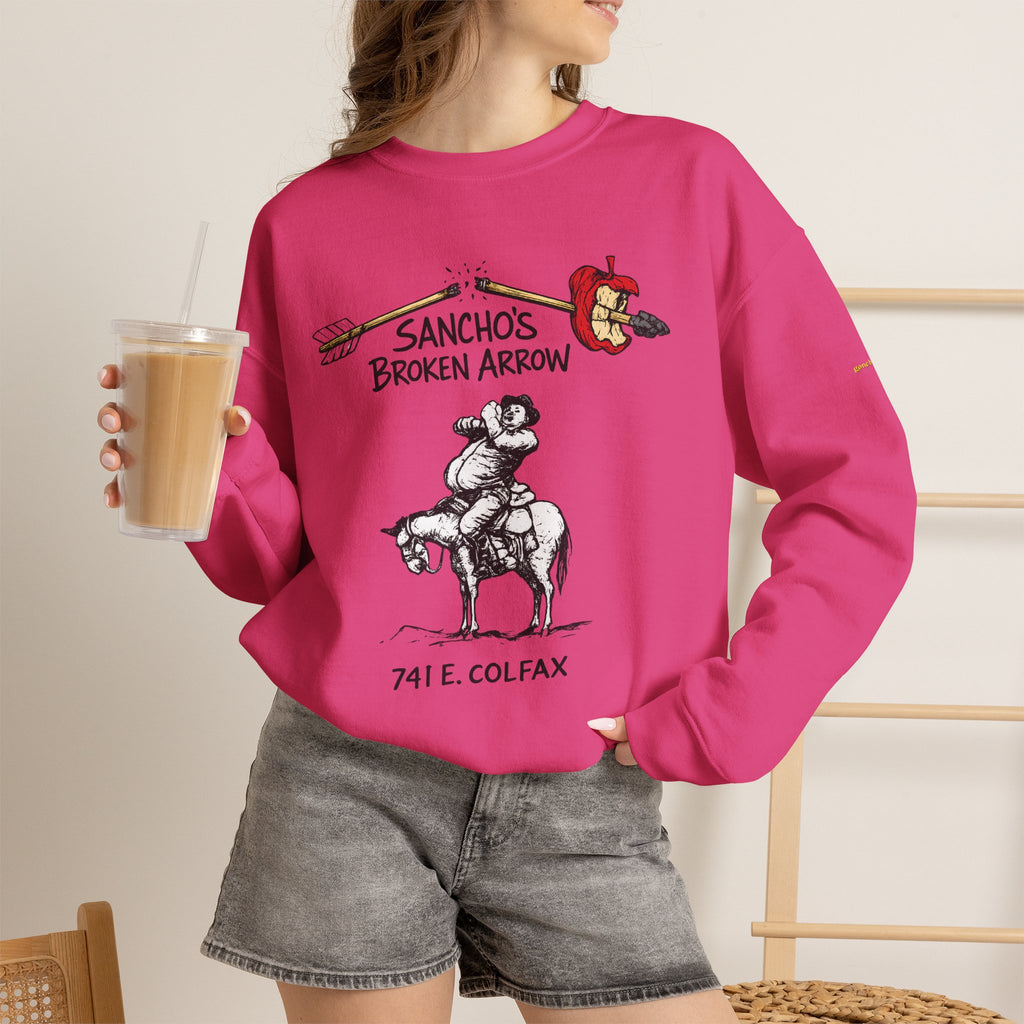 Sancho's Broken Arrow logo | Native303 Sweatshirt