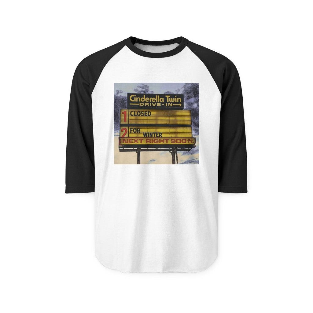 CINDERELLA TWIN DRIVE IN | Retro Baseball Tee