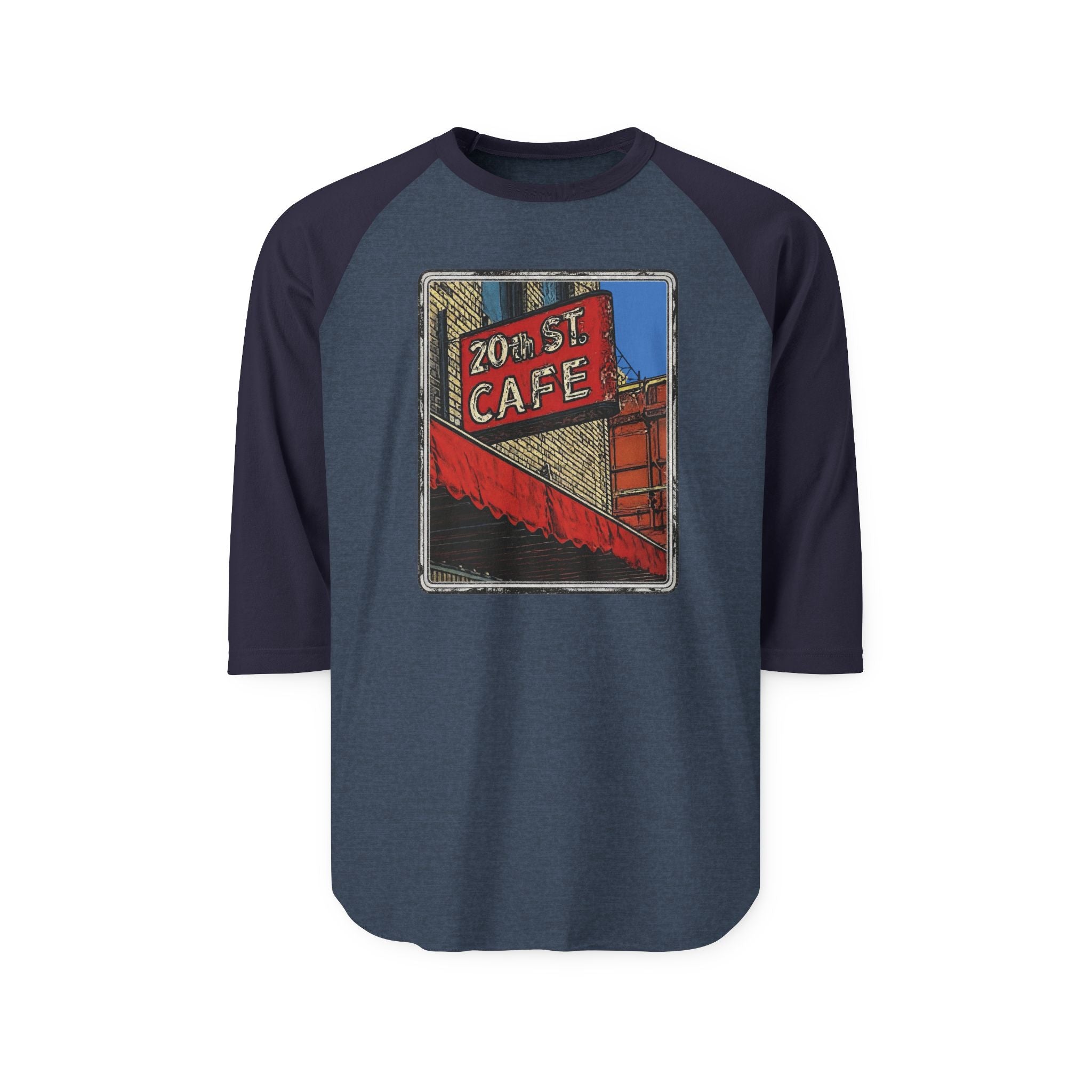 20th St Cafe - Vintage Denver Baseball Shirt