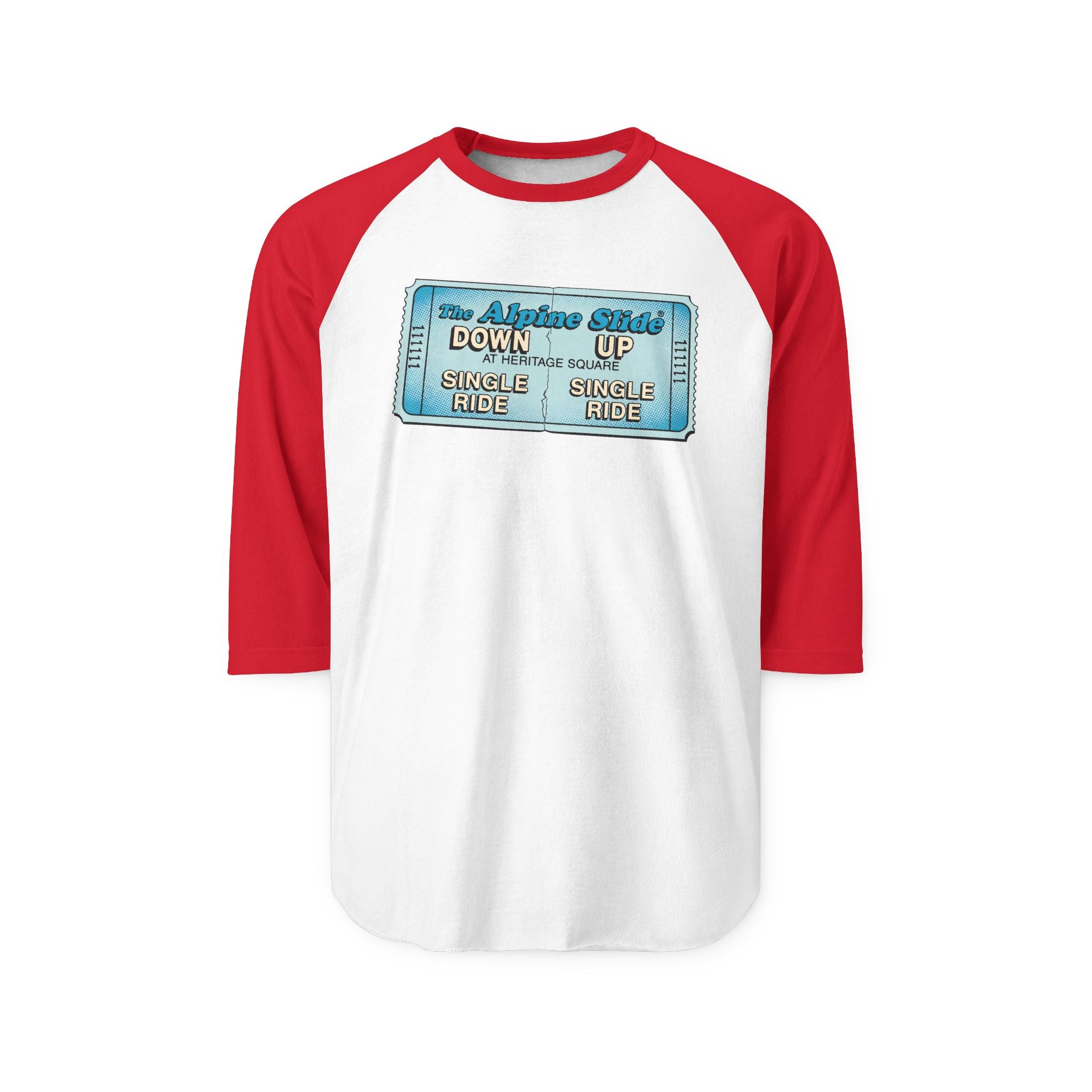 Alpine Slide at Heritage Square | Retro Baseball Tee