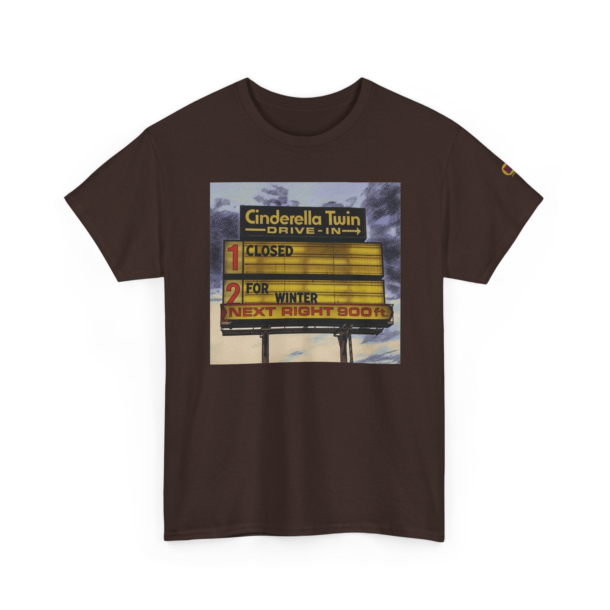 Cinderella Twin Drive In night sky - vintage Denver gear