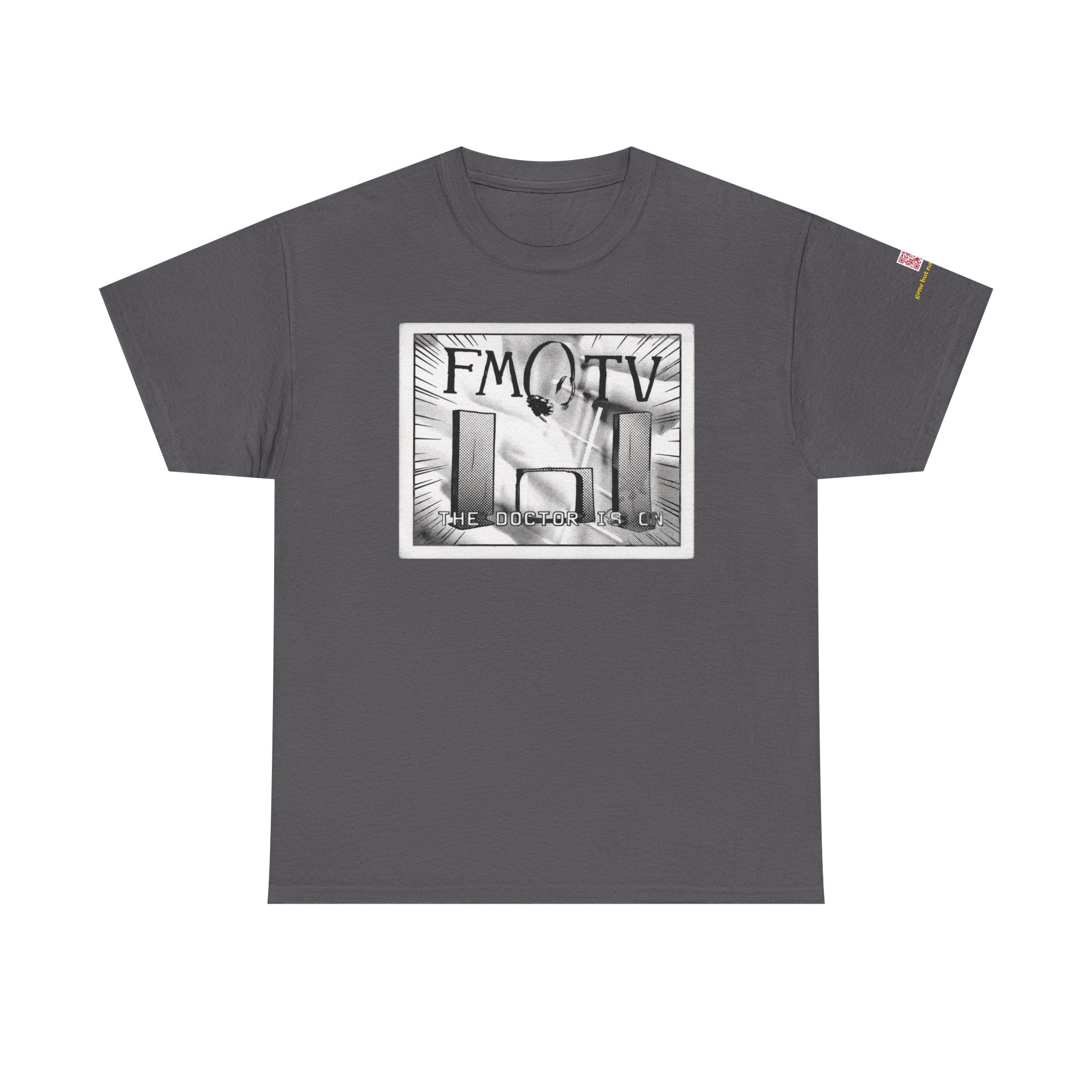 FM/TV (B/W comic style) - vintage Denver gear